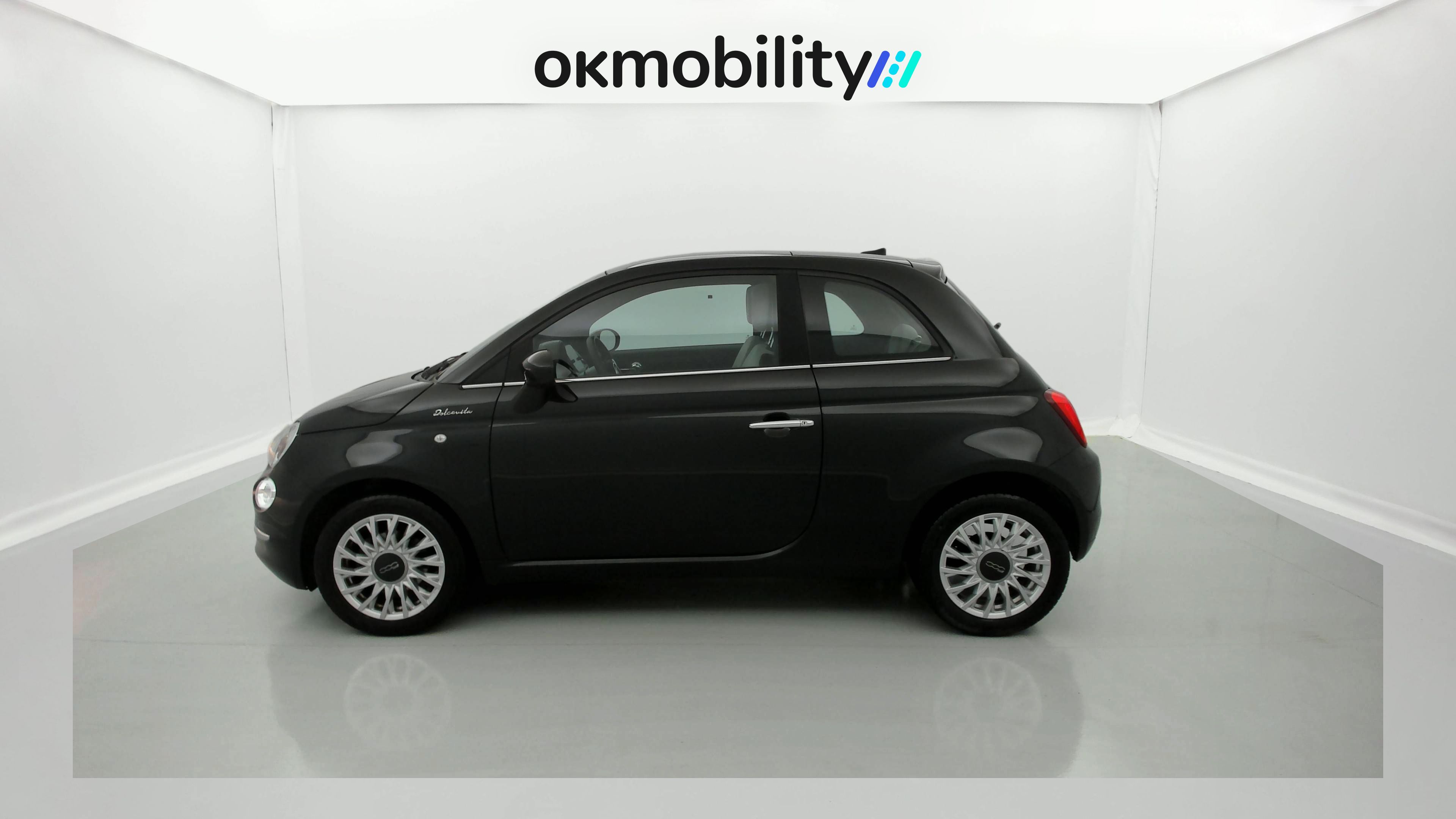fiat 500 dolcevita 1.0 HYBRID 70 MHEV 2023 negro vesuvio 9