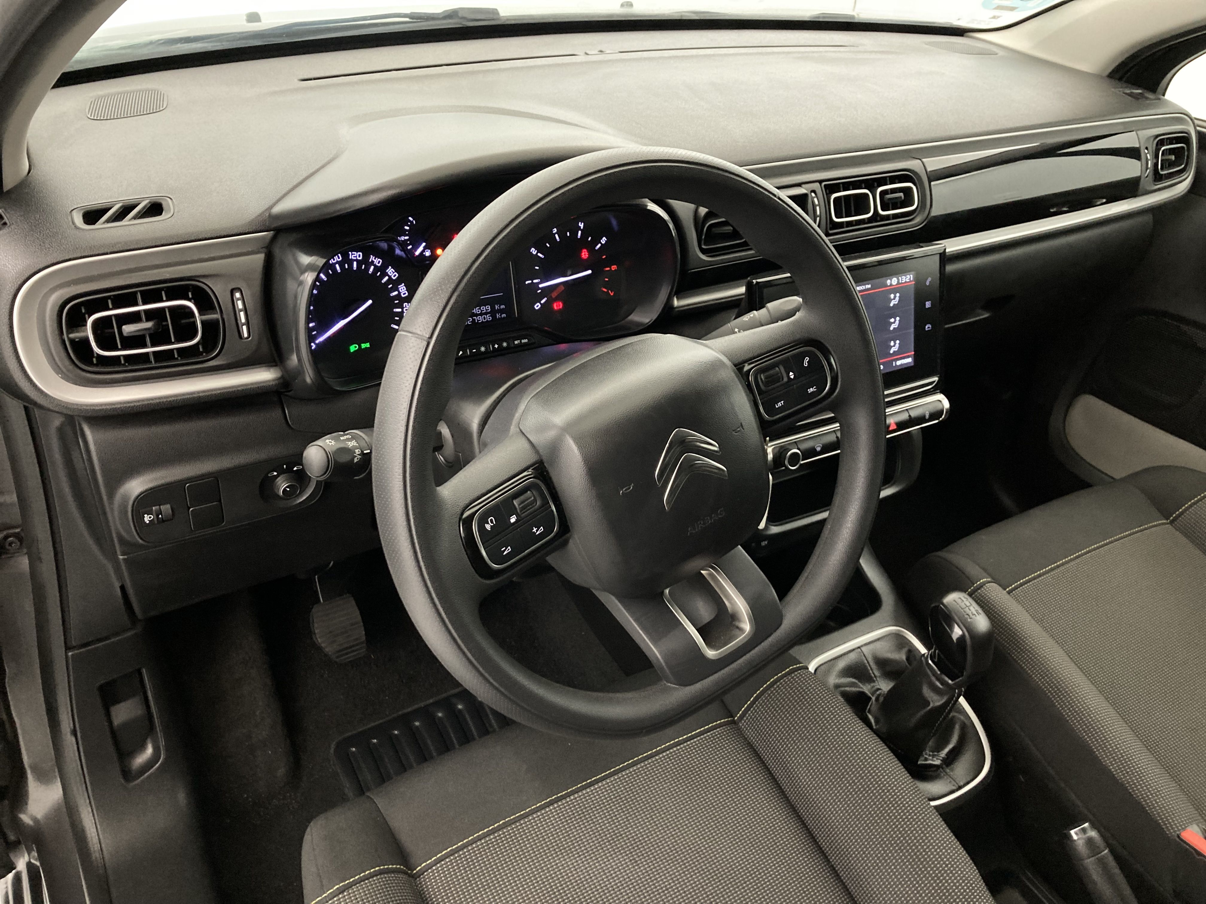 citroen c3 origin max 1.2 PURETECH 83 2024 gris platino / negro 18