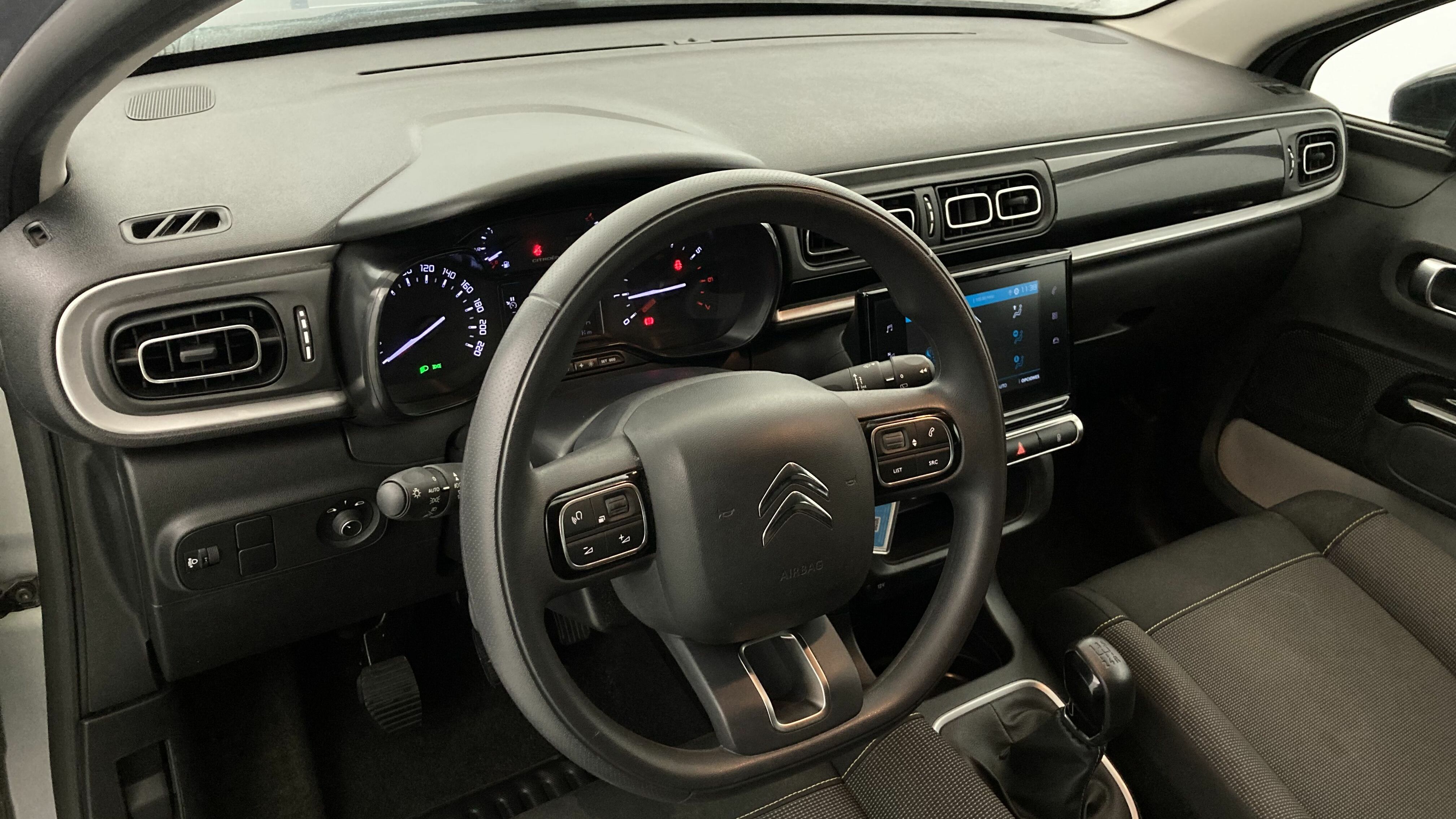 citroen c3 origin max 1.2 PURETECH 83 2024 gris acero / negro 14