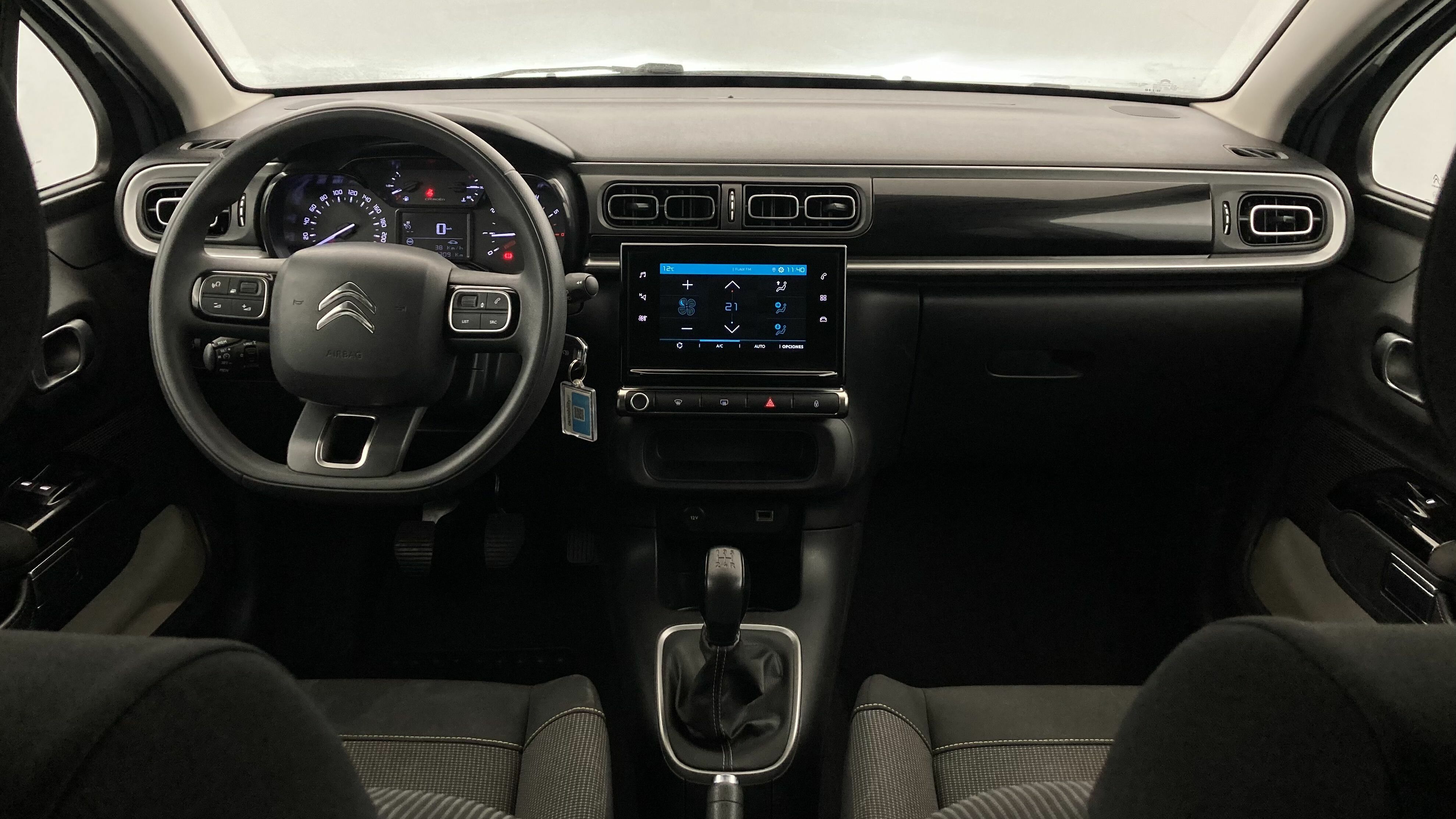 citroen c3 origin max 1.2 PURETECH 83 2024 gris acero / negro 15