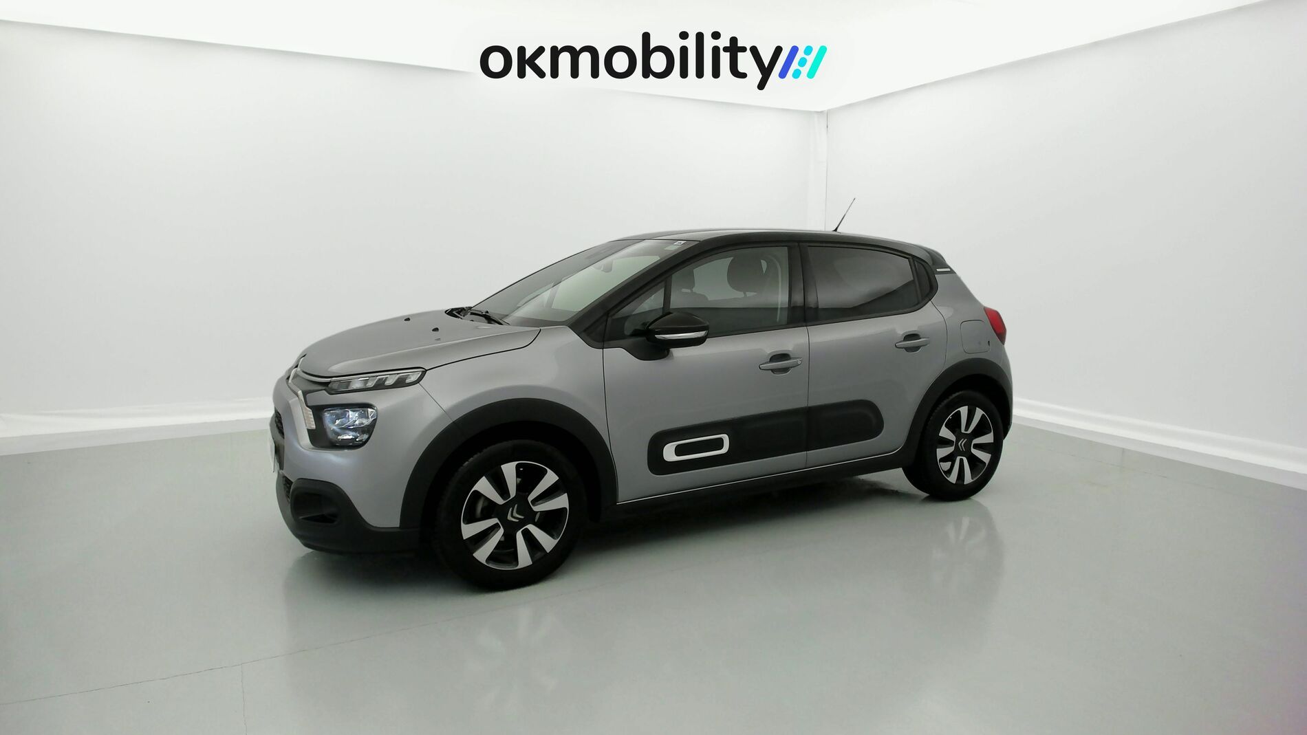 citroen c3 origin max 1.2 PURETECH 83 2024 gris acero / negro 4