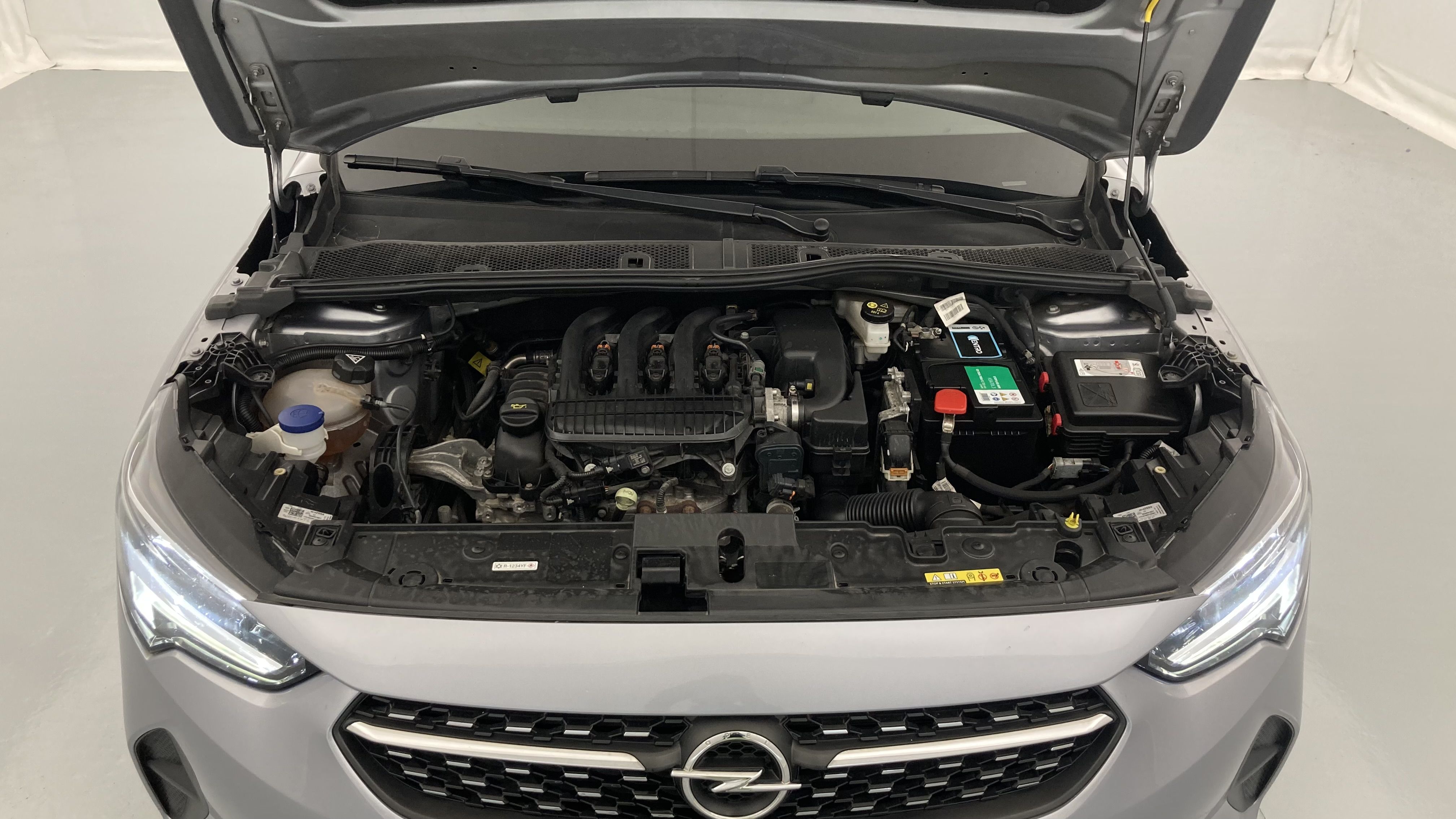 opel corsa elegance 1.2 75 2021 vernice grigio 23