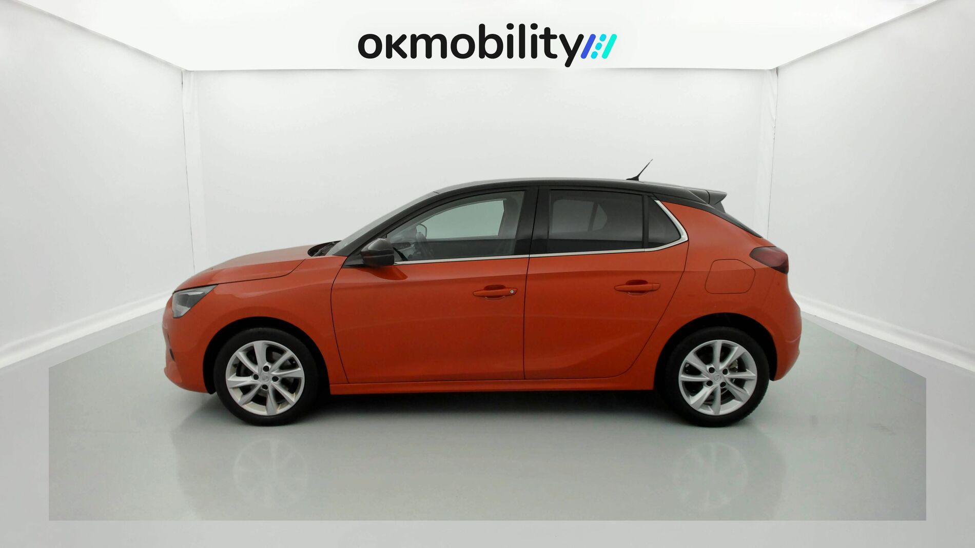 opel corsa elegance 1.2 100 2021 power orange / dach schwarz 7