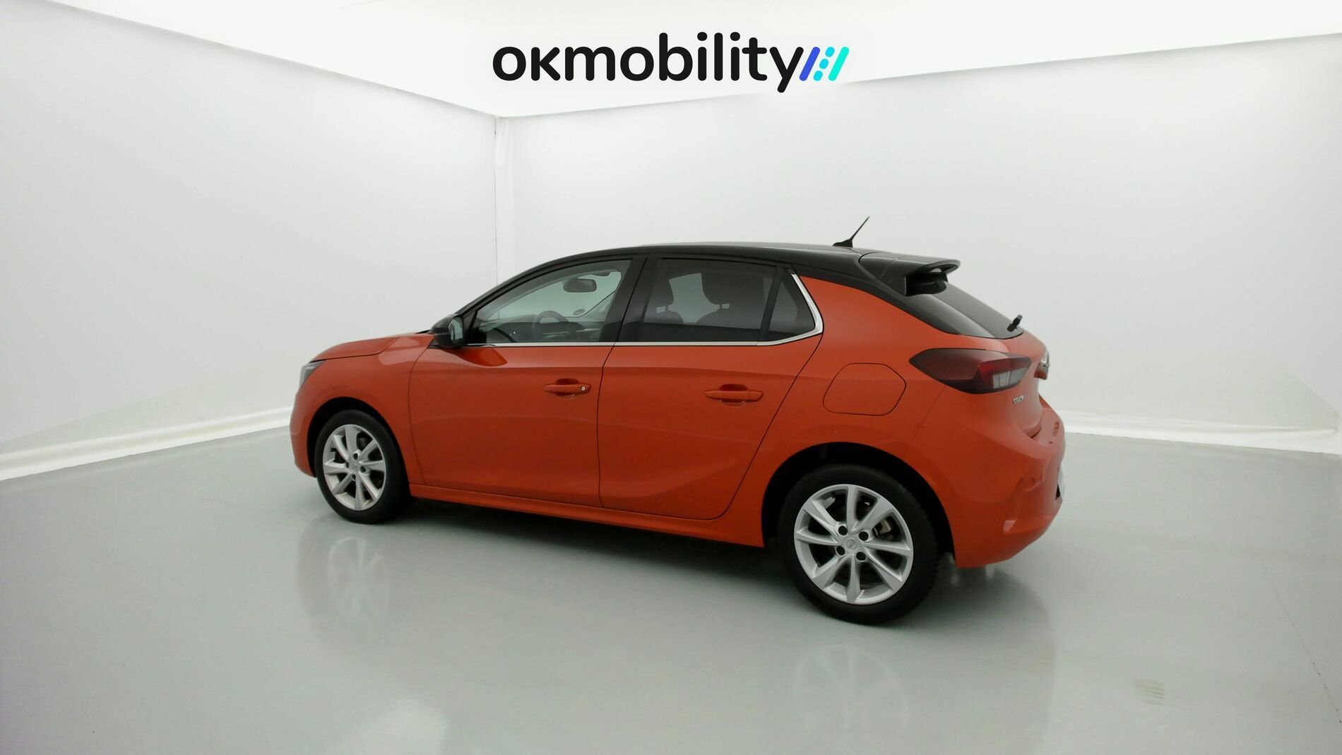 opel corsa elegance 1.2 100 2021 power orange / dach schwarz 8