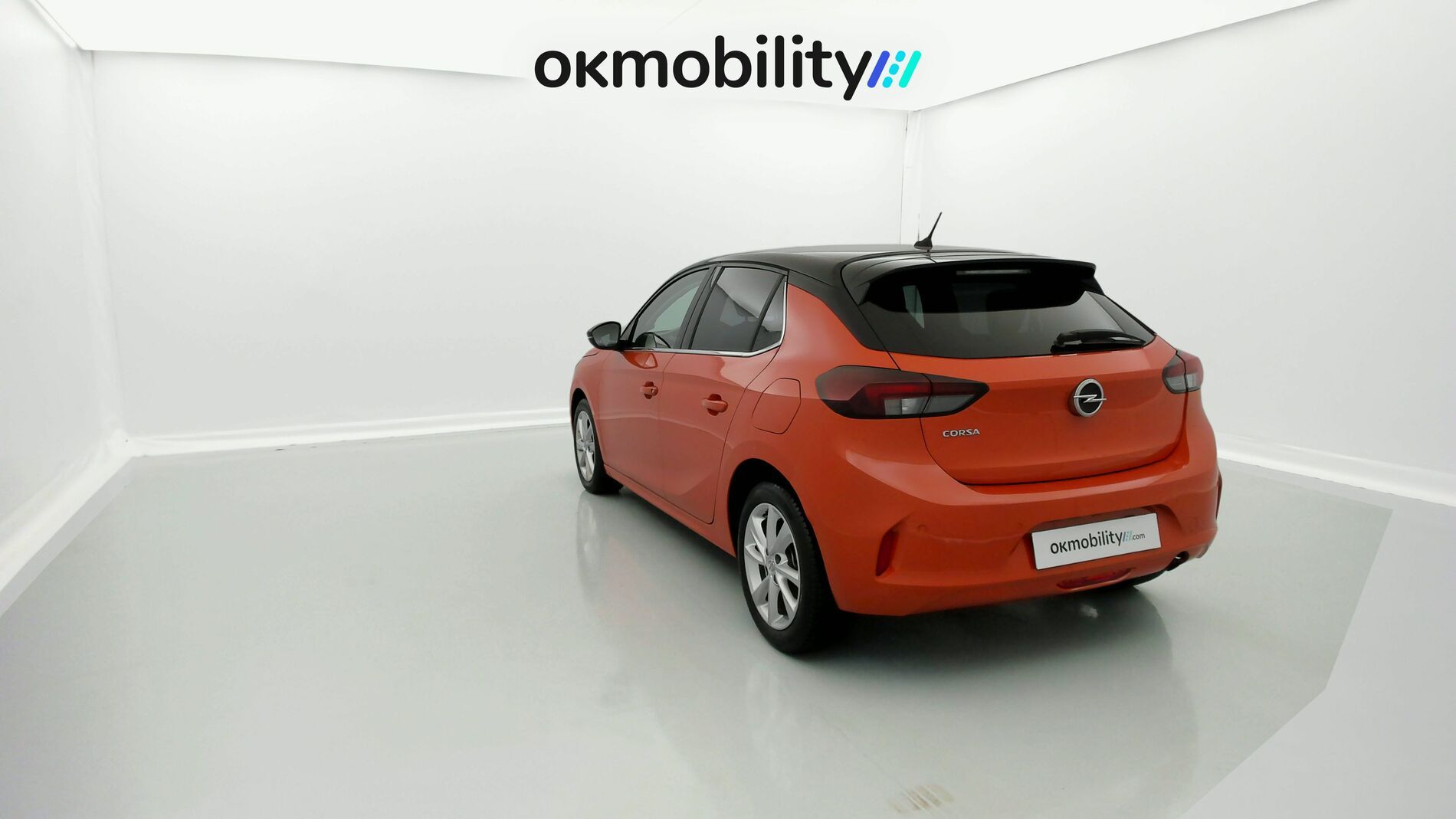 opel corsa elegance 1.2 100 2021 power orange / dach schwarz 9
