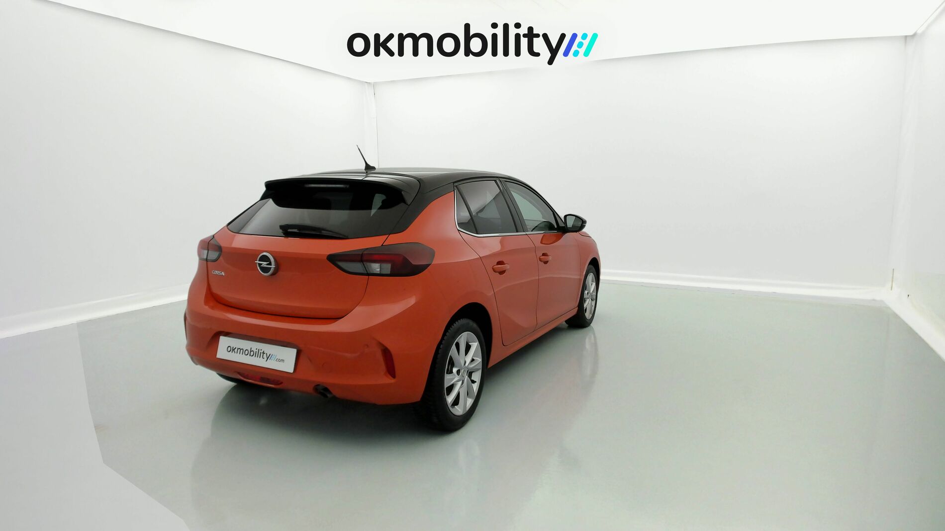 opel corsa elegance 1.2 100 2021 power orange / dach schwarz 11