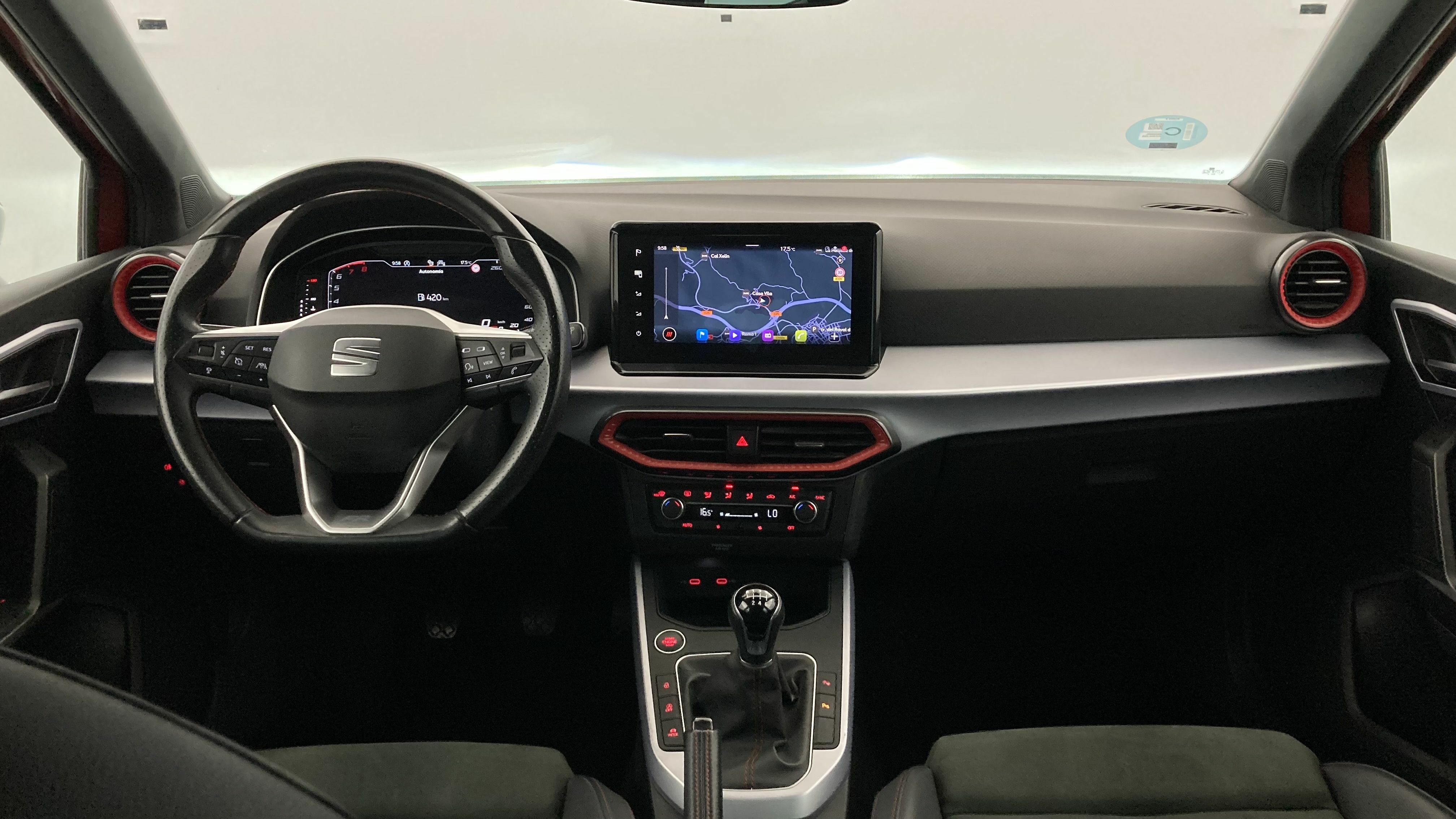 seat arona fr xl rx 1.0 TSI 115 2024 rojo desire / negro 16