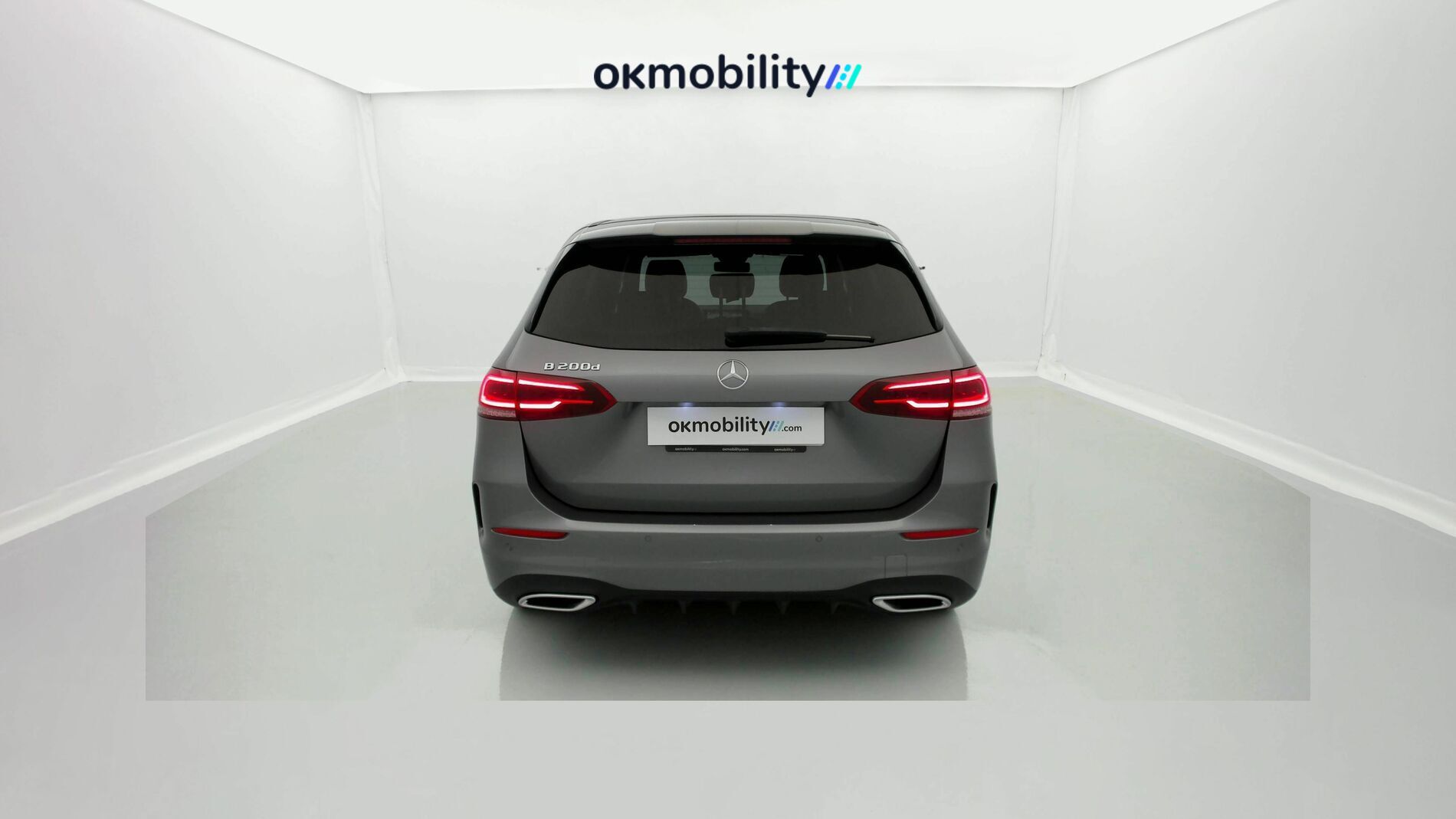 mercedes benz clase b amg line 200D 150 DCT 2022 gris montana 8