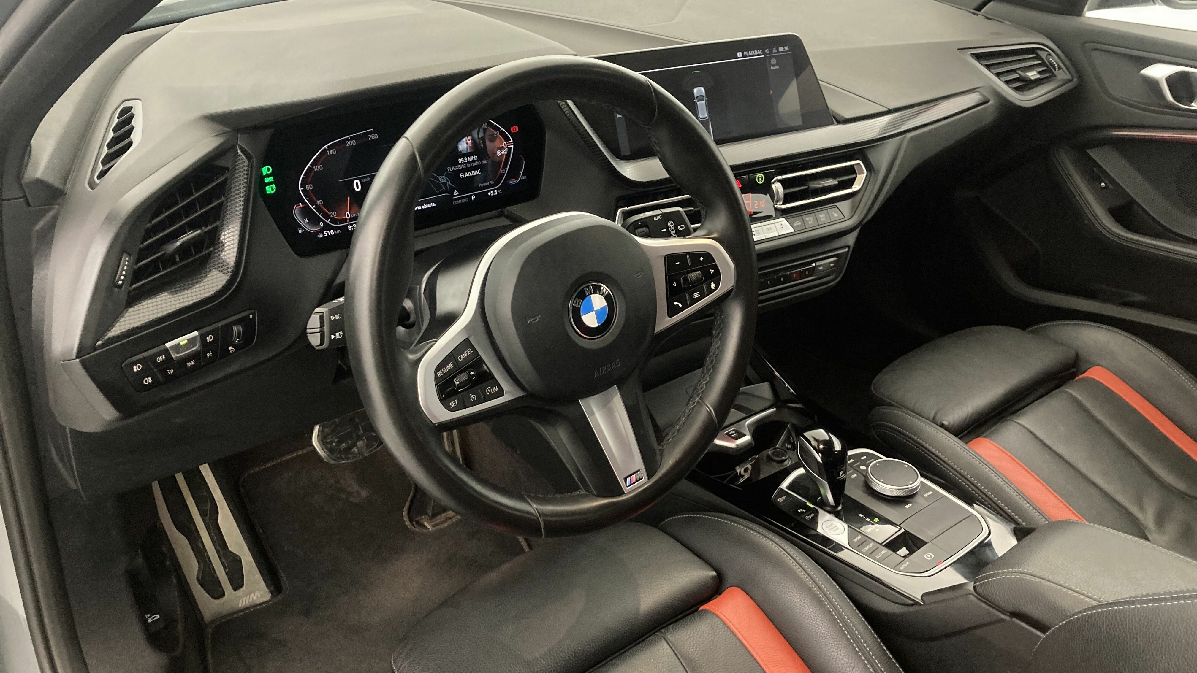 bmw serie 1 m sport colorvision 118I 136 STEPTRONIC 2024 skyscraper grau 14