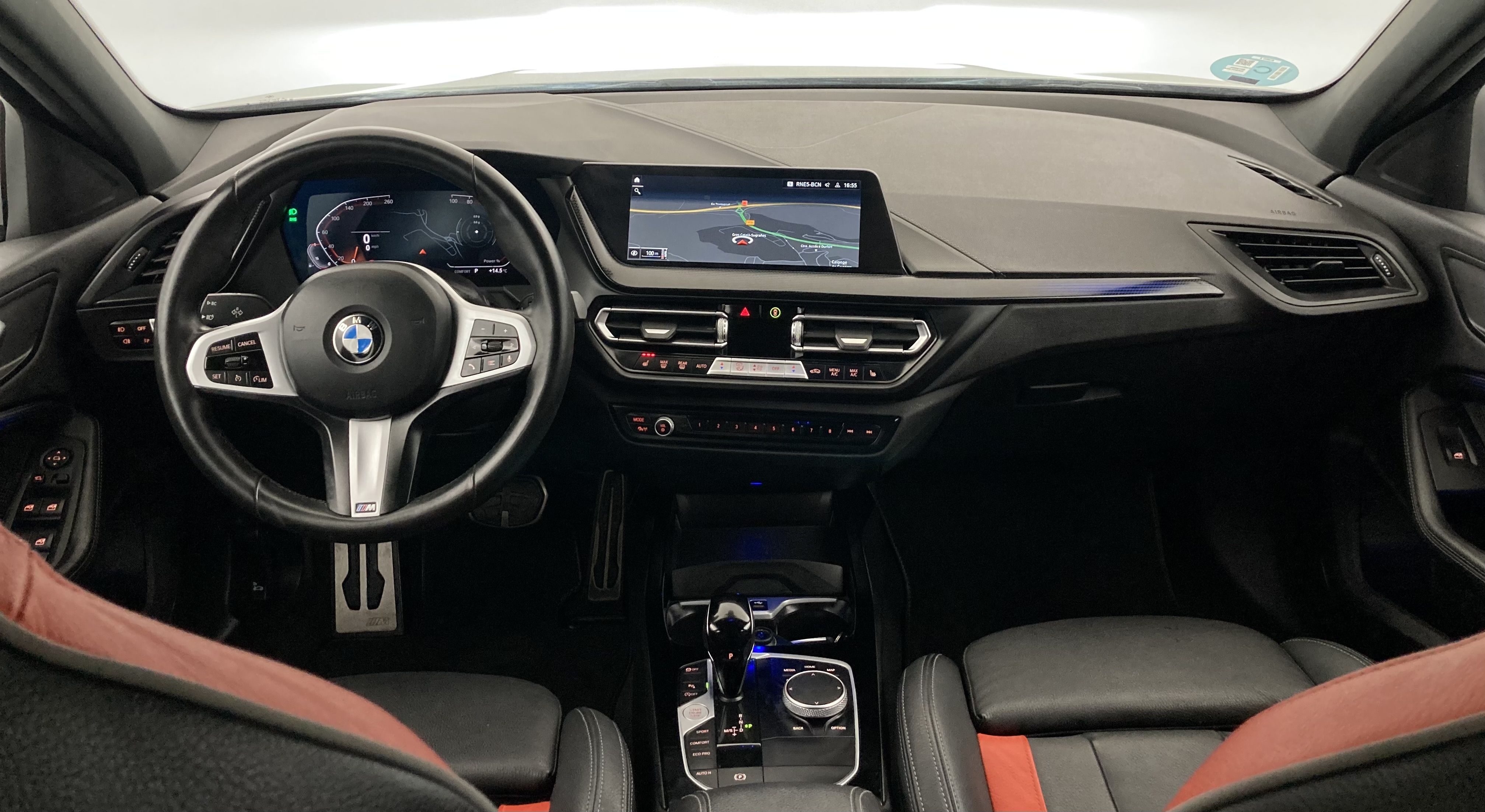 bmw serie 1 m sport colorvision 118I 136 STEPTRONIC 2024 frozen pure grey 31