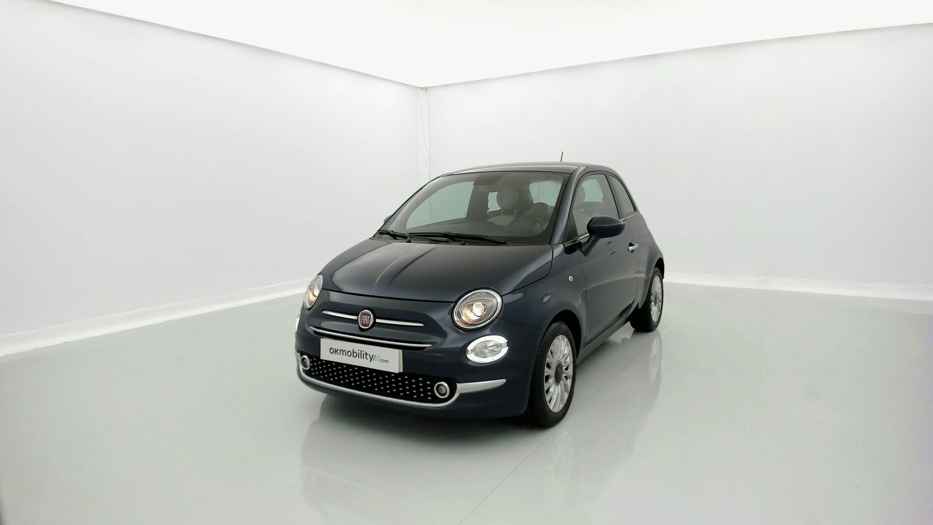 fiat 500 dolcevita 1.0 HYBRID 70 MHEV 2023 azul di pinto di blu 1