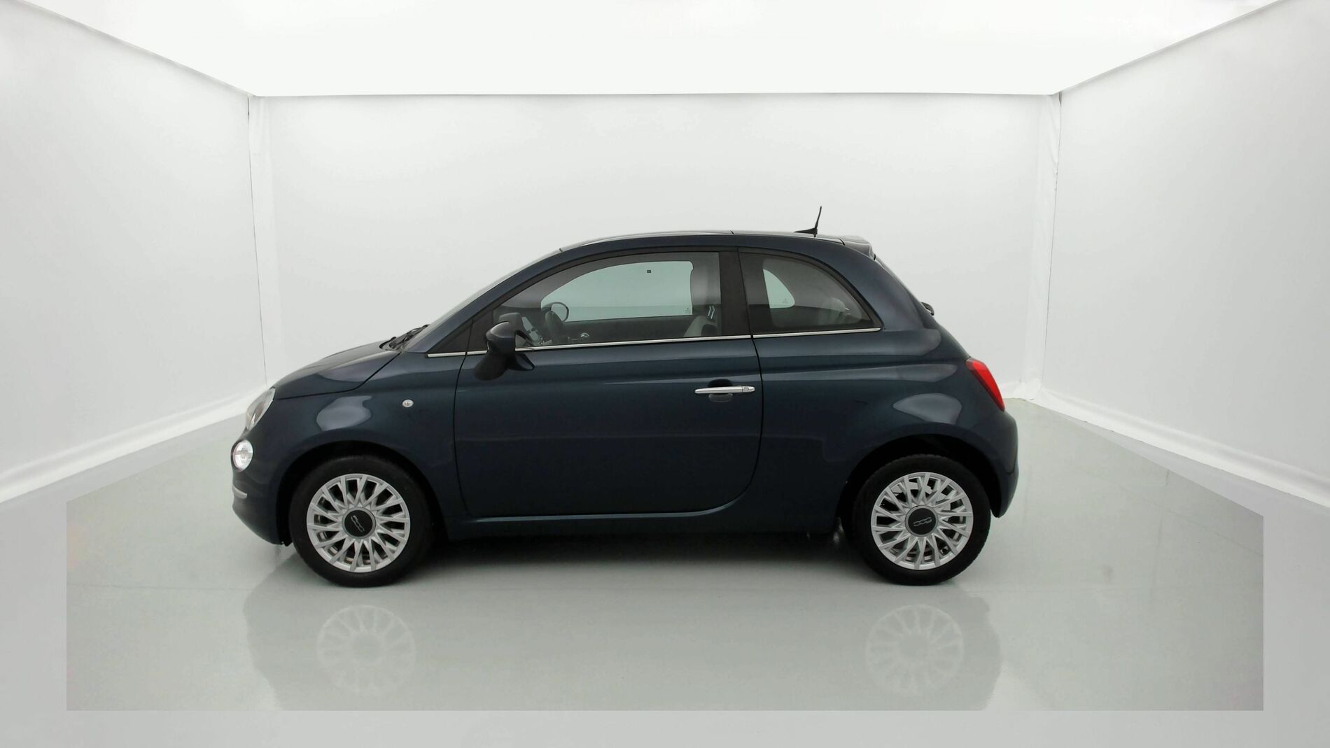 fiat 500 dolcevita 1.0 HYBRID 70 MHEV 2023 azul di pinto di blu 3