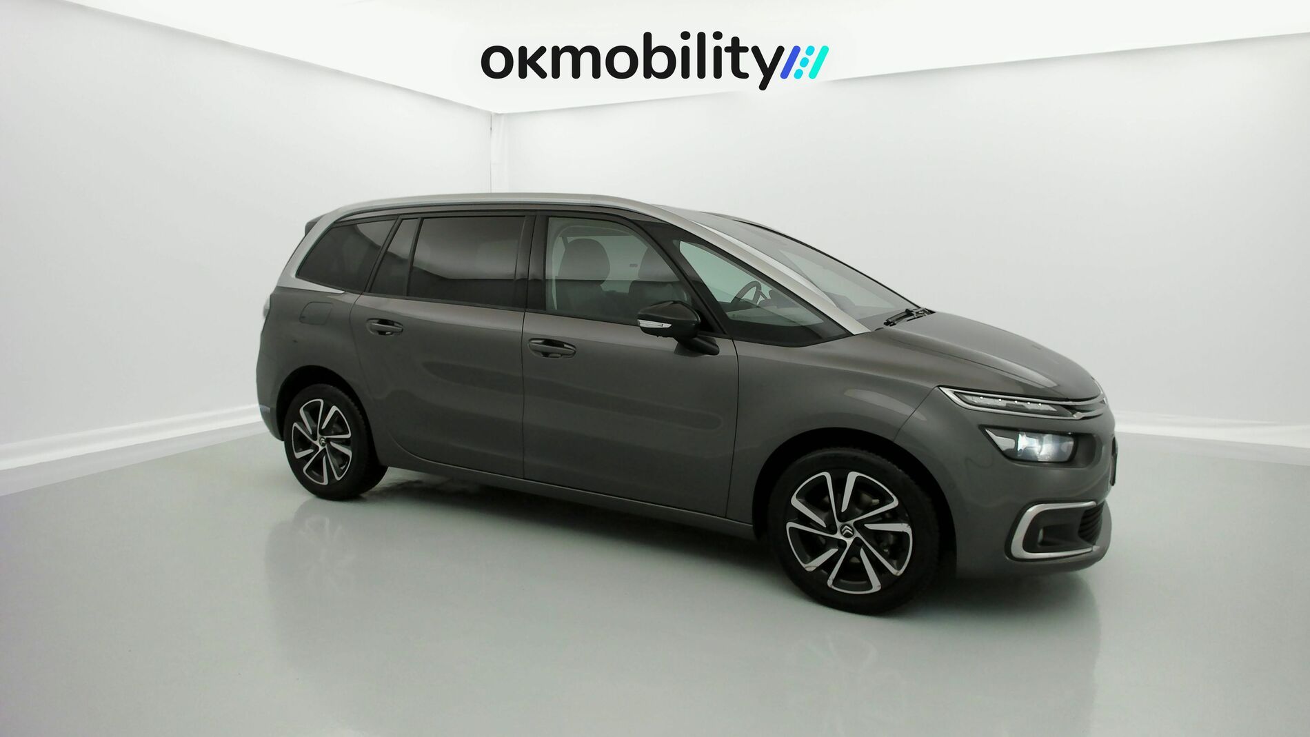 citroen c4 grand spacetourer shine pack 1.5 BLUEHDI 130 EAT 2021 platinum-grau 2