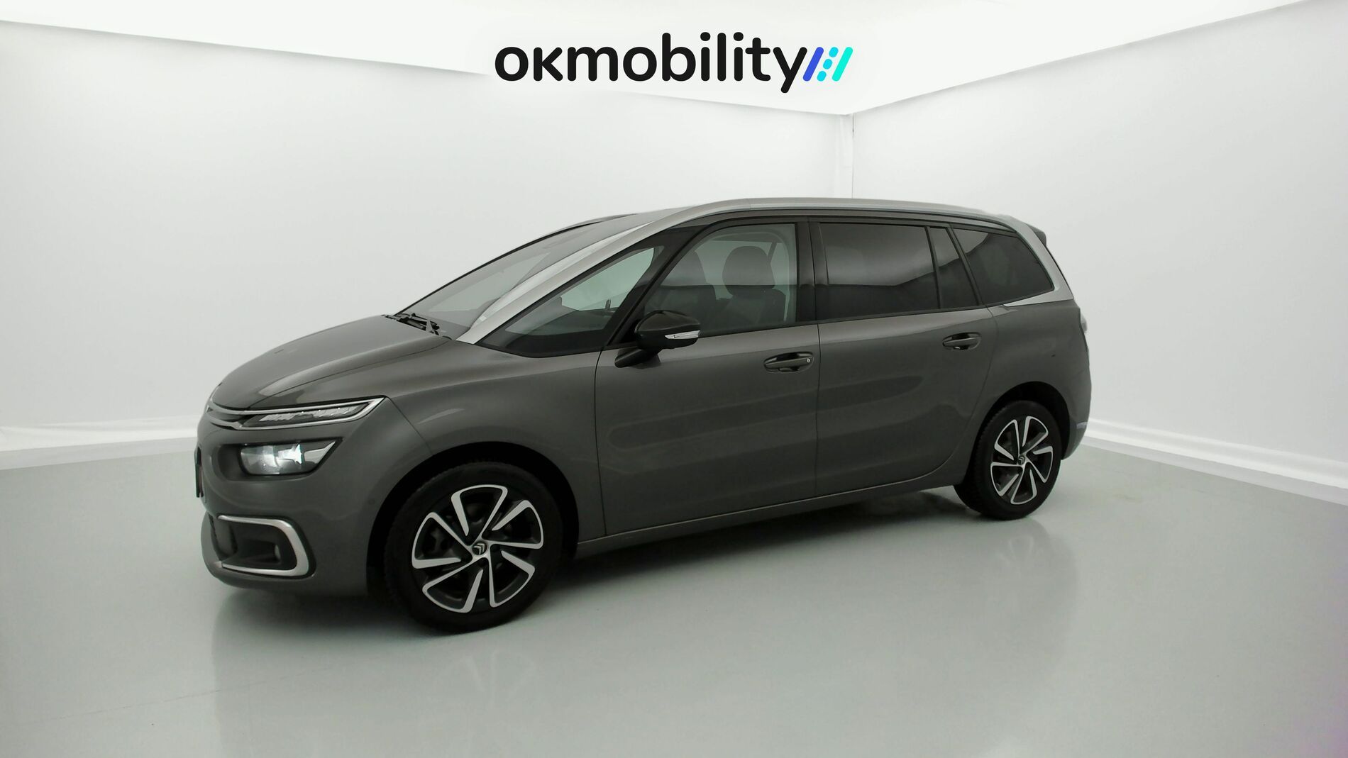 citroen c4 grand spacetourer shine pack 1.5 BLUEHDI 130 EAT 2021 platinum-grau 5