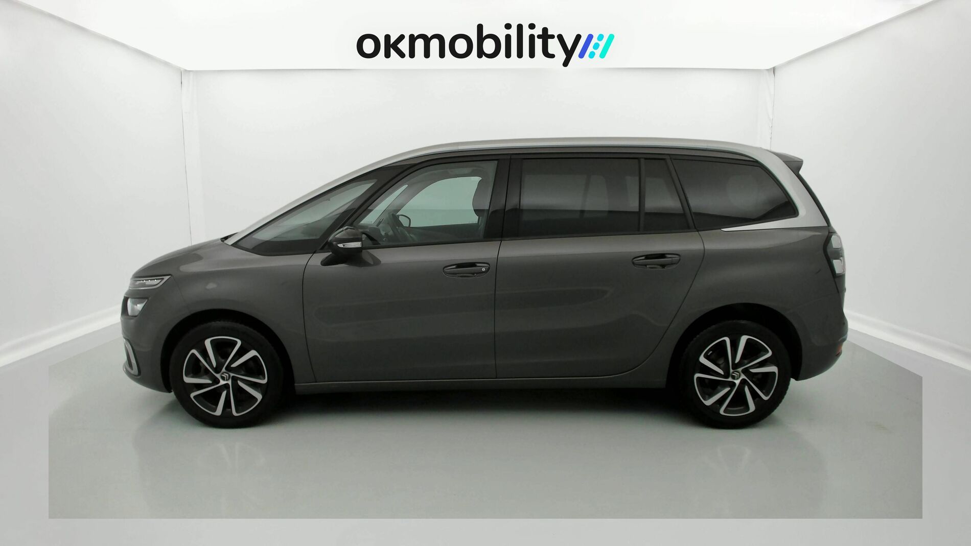 citroen c4 grand spacetourer shine pack 1.5 BLUEHDI 130 EAT 2021 platinum-grau 7