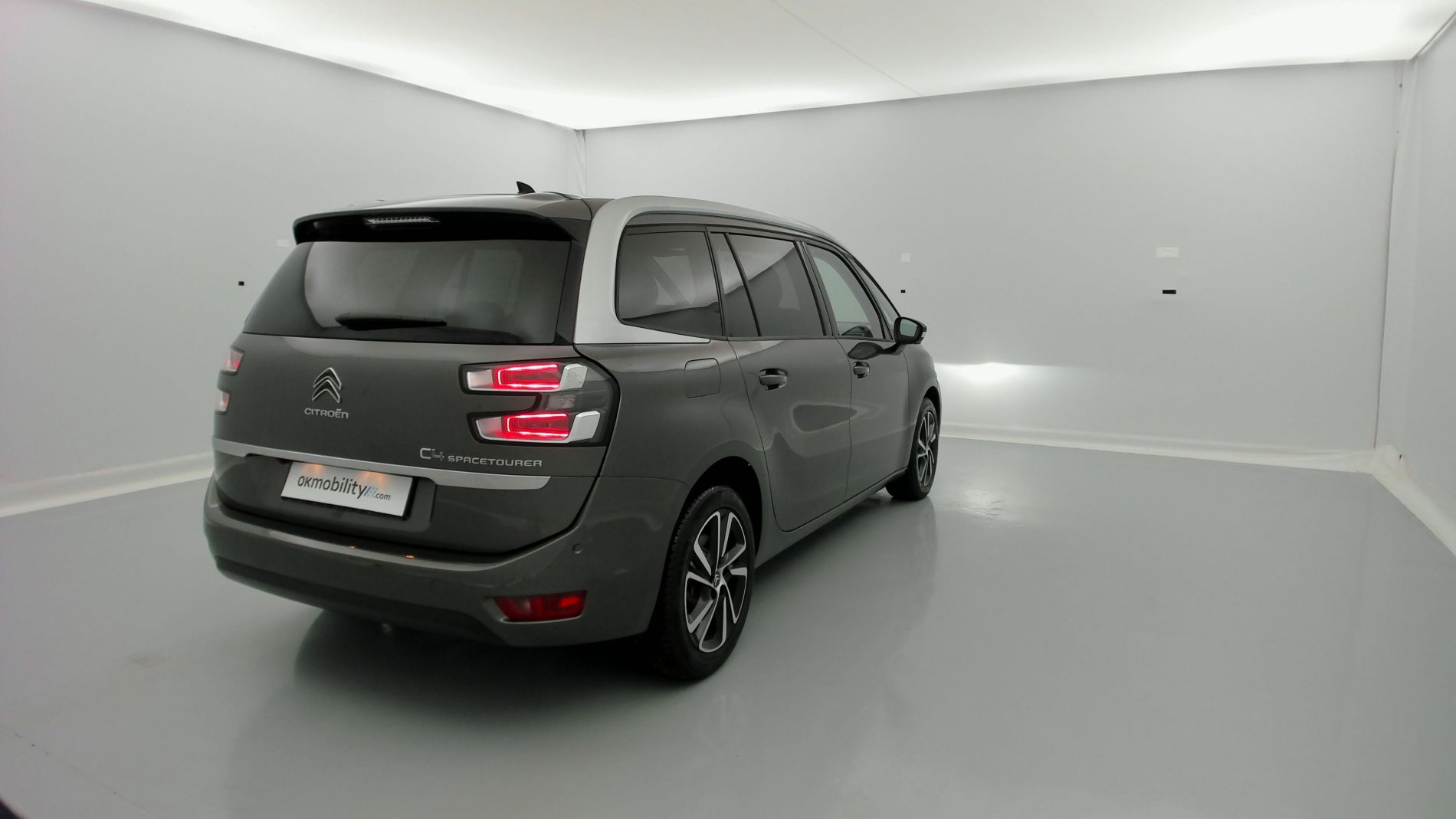 citroen c4 grand spacetourer shine pack 1.5 BLUEHDI 130 EAT 2021 platinum-grau 11