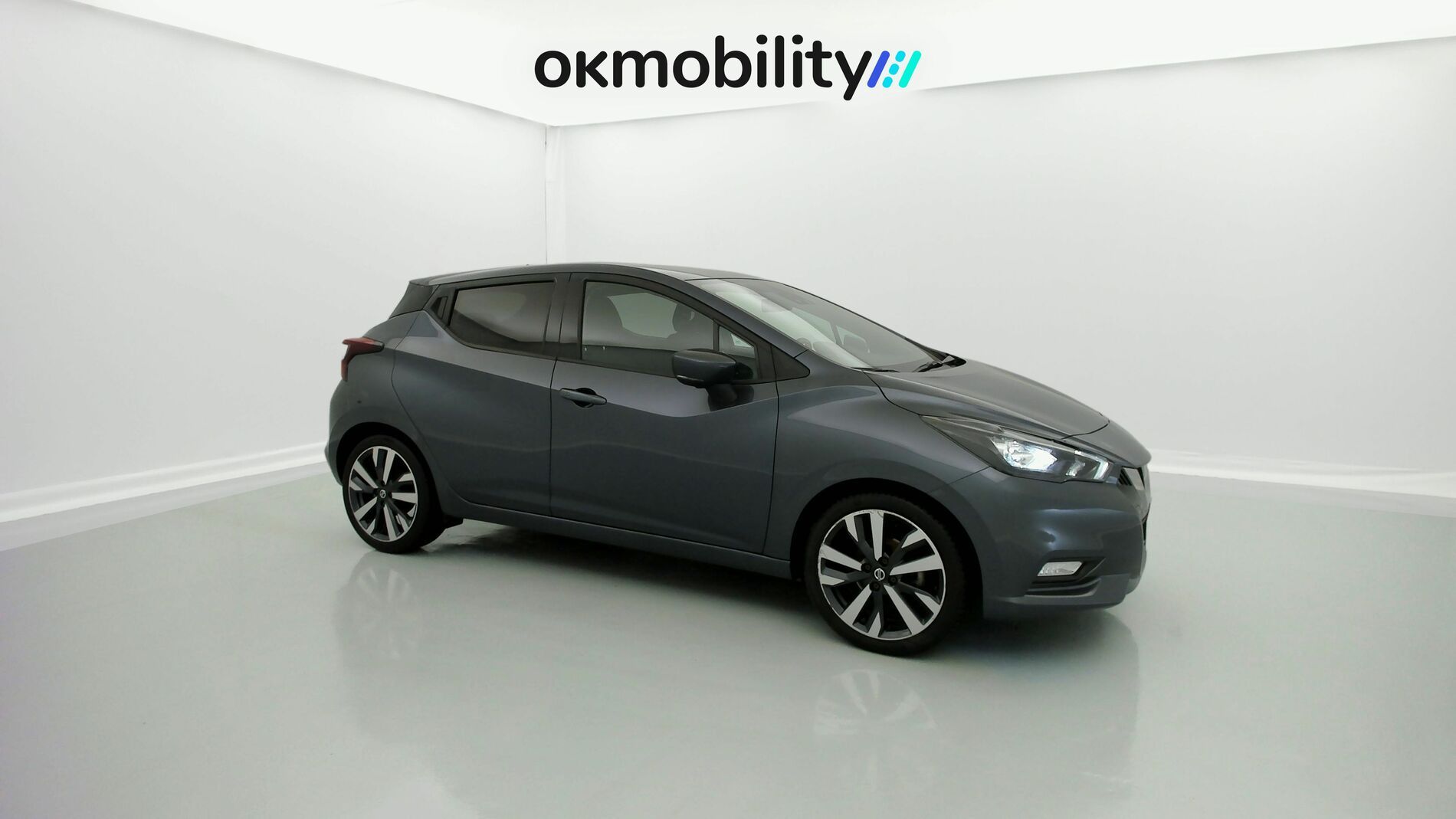 nissan micra tekna 1.0 IG-T 92 2022 grey gunmetal 2