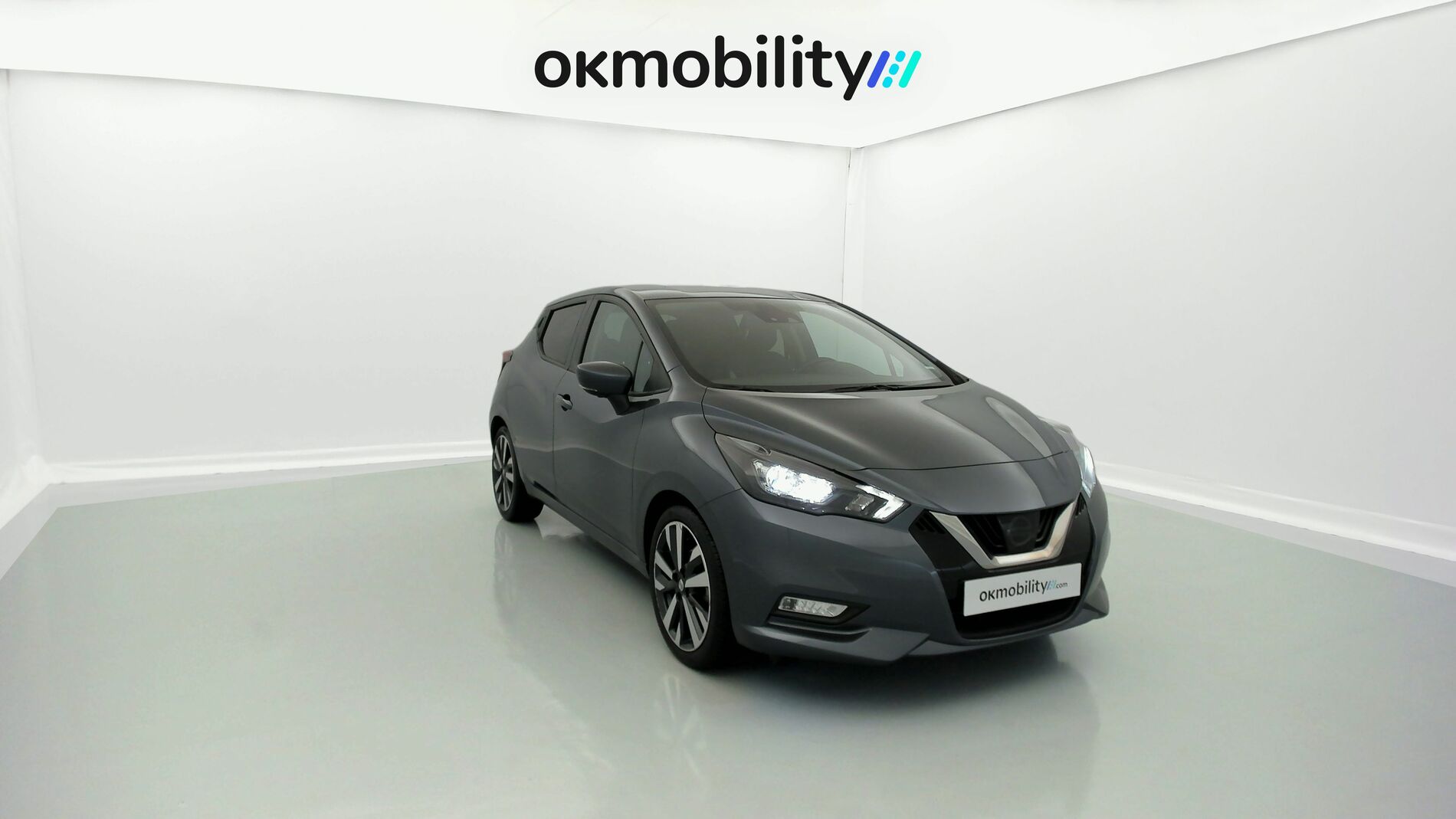 nissan micra tekna 1.0 IG-T 92 2022 grey gunmetal 3