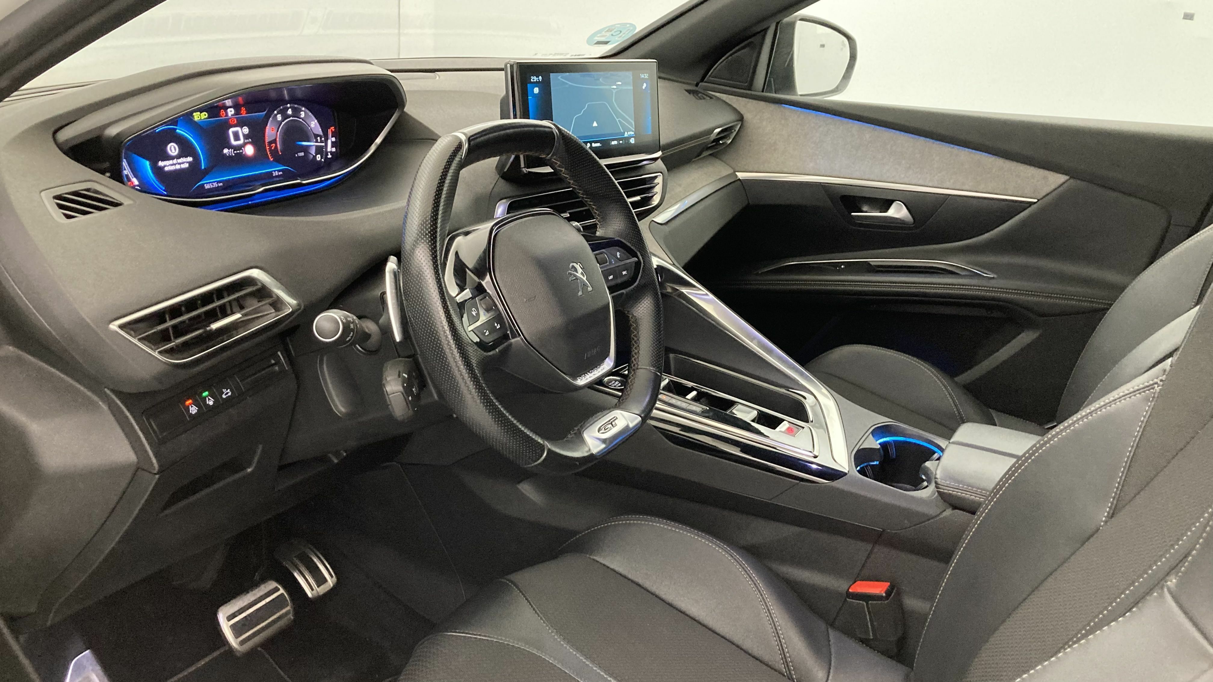 peugeot 3008 gt 1.2 PURETECH 130 EAT 2023 blanco nacarado 15