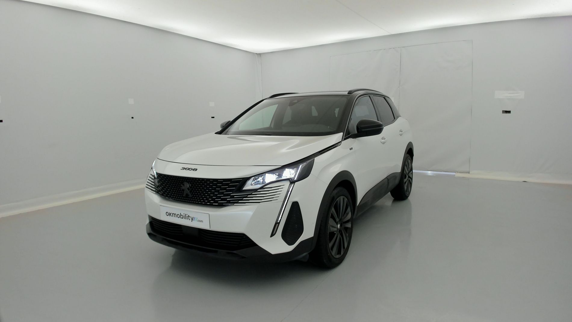 peugeot 3008 gt 1.2 PURETECH 130 EAT 2023 blanco nacarado 1