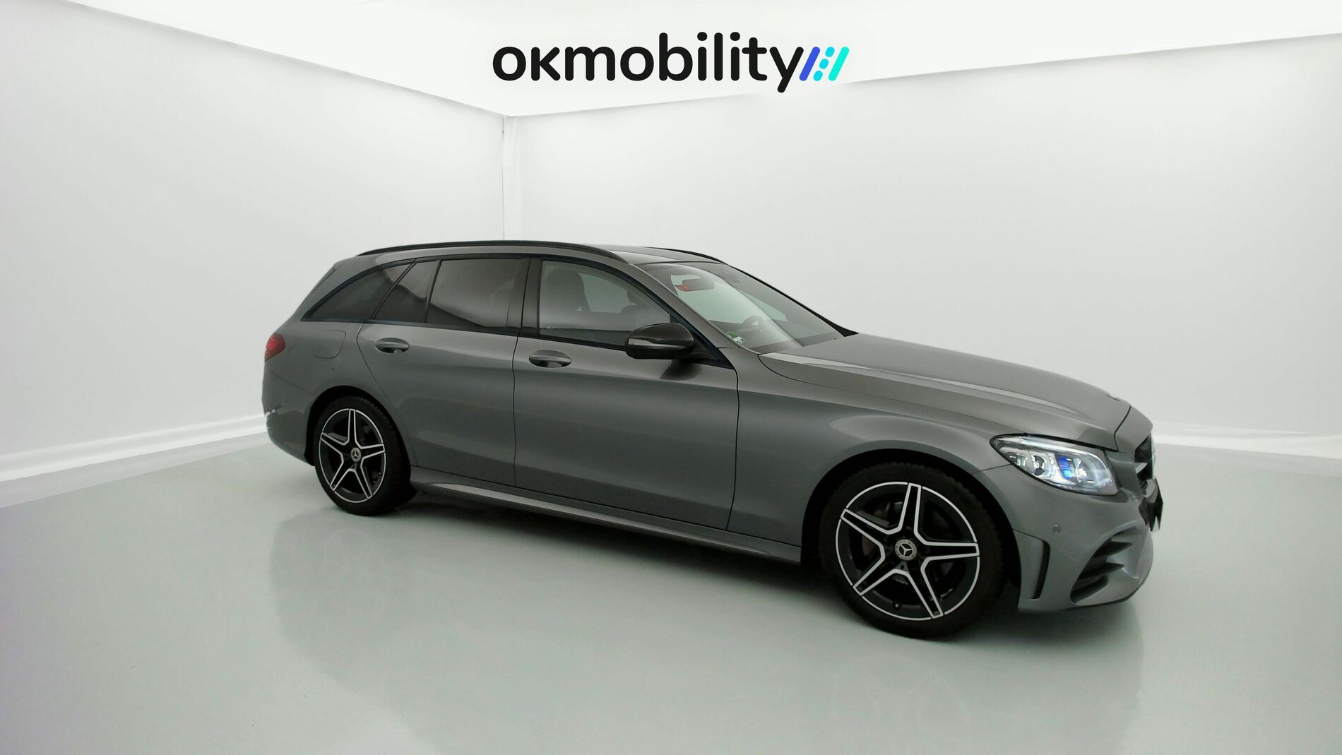 mercedes benz clase c estate amg line 220D 194 DCT 2021 grey metal 2