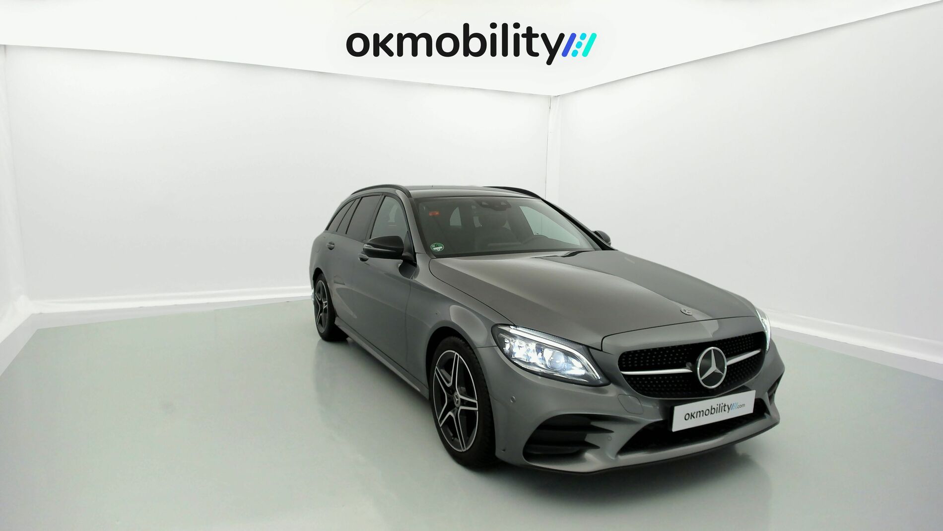 mercedes benz clase c estate amg line 220D 194 DCT 2021 grey metal 3