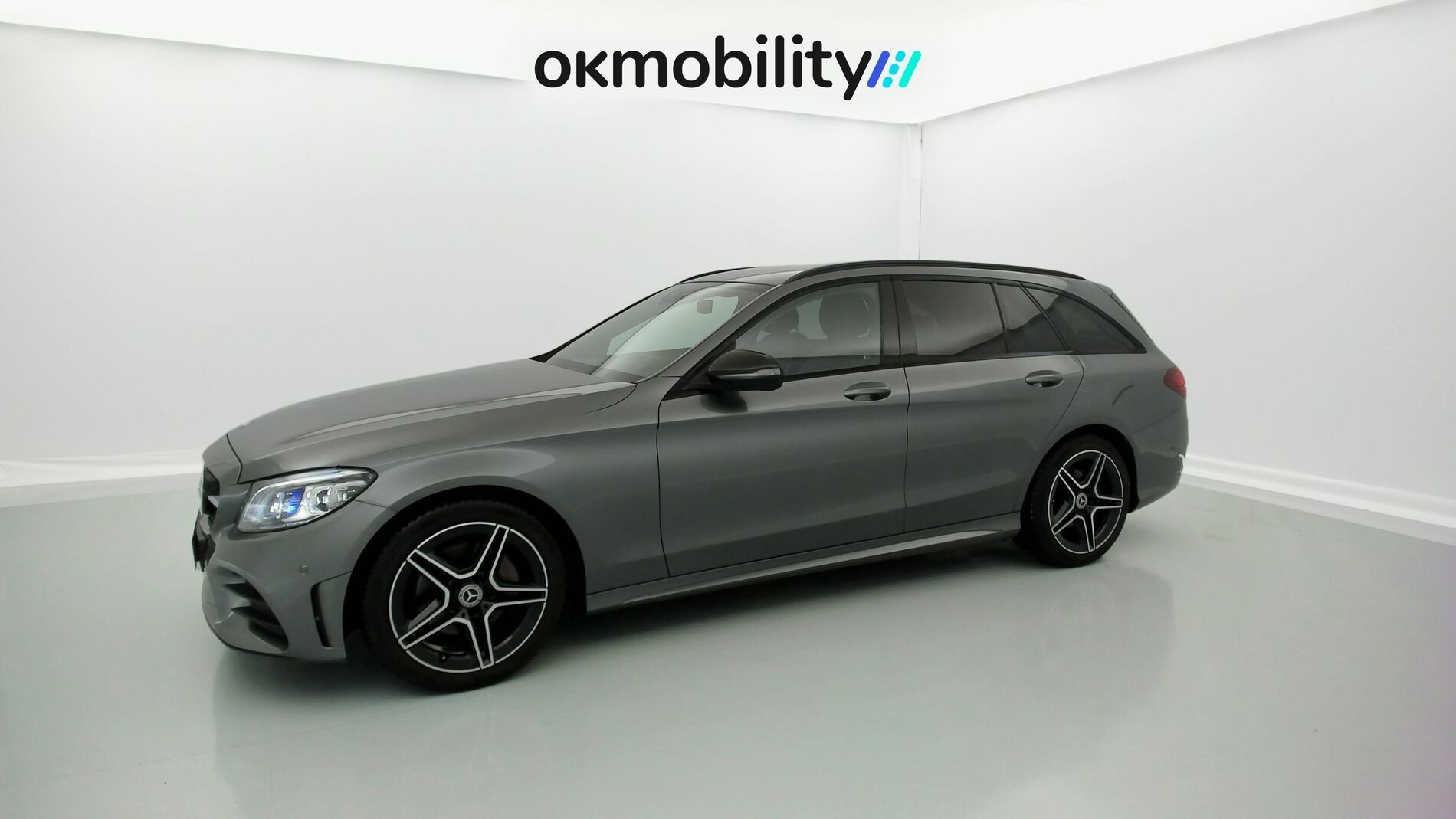 mercedes benz clase c estate amg line 220D 194 DCT 2021 grey metal 5