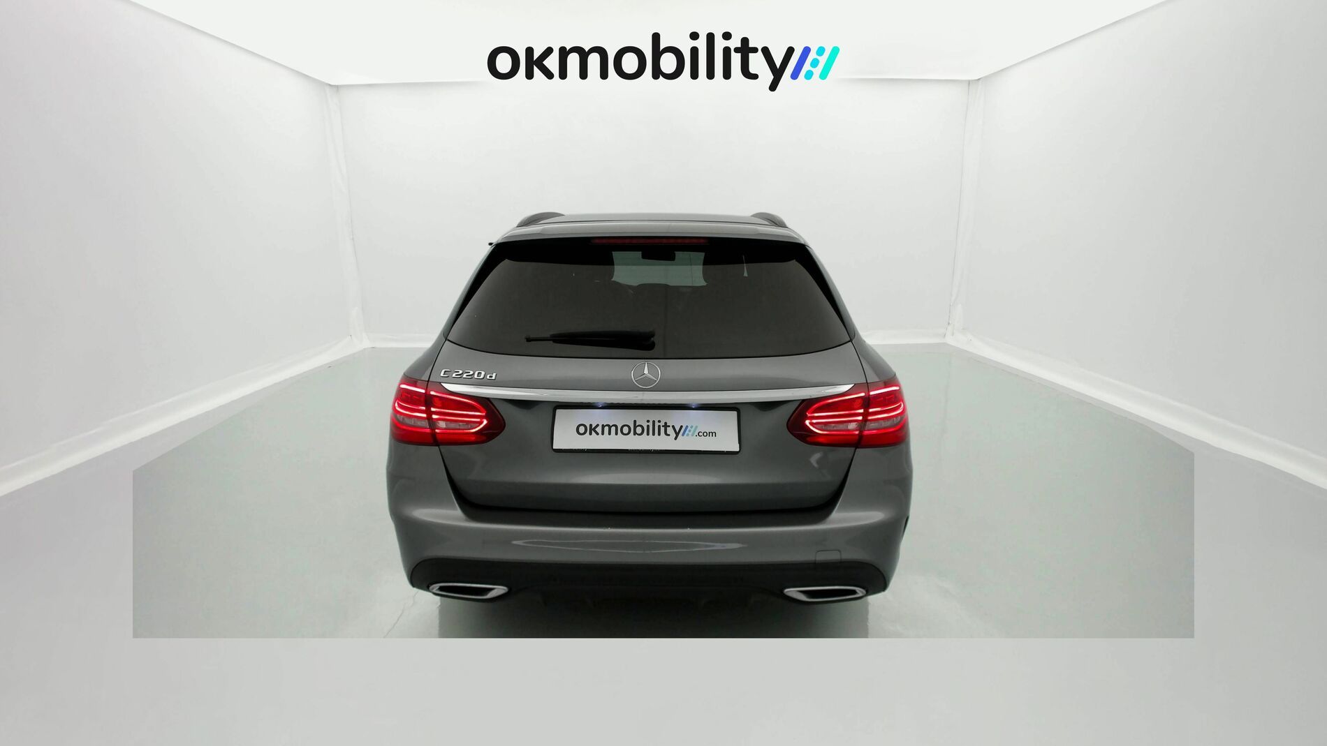 mercedes benz clase c estate amg line 220D 194 DCT 2021 grey metal 10