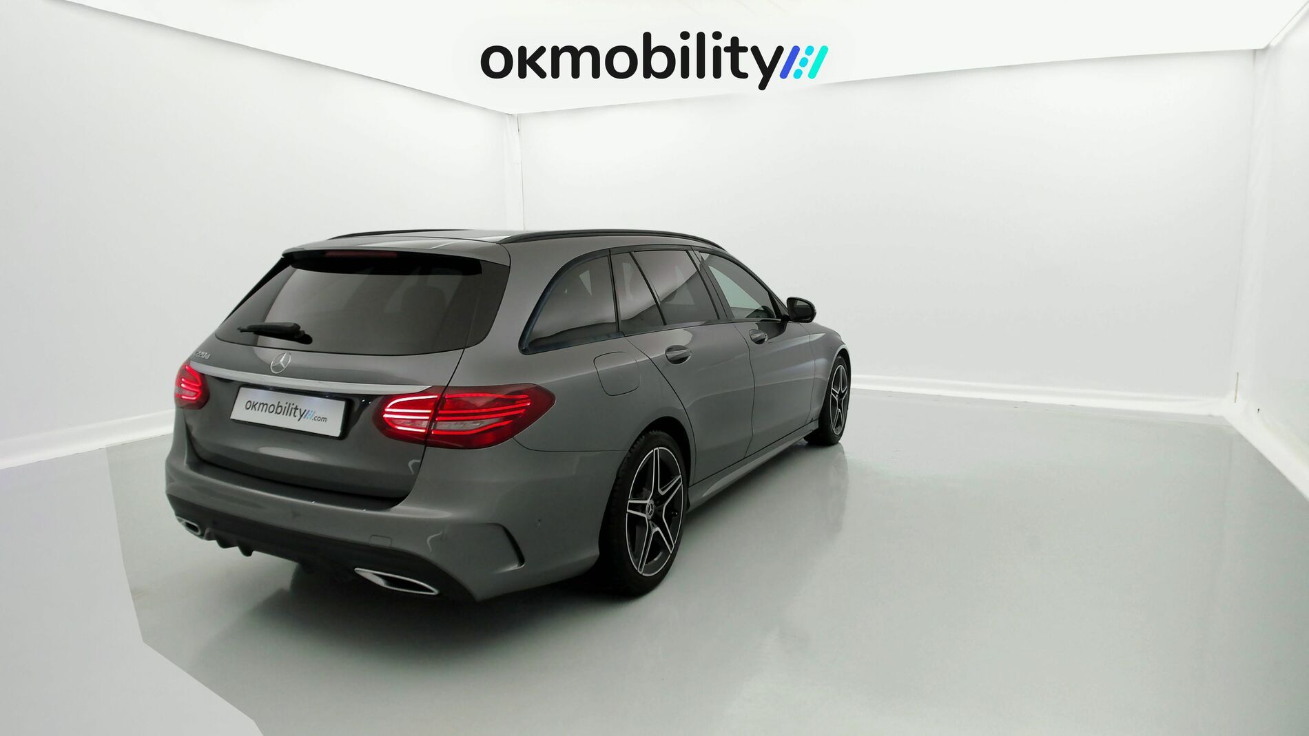 mercedes benz clase c estate amg line 220D 194 DCT 2021 grey metal 11
