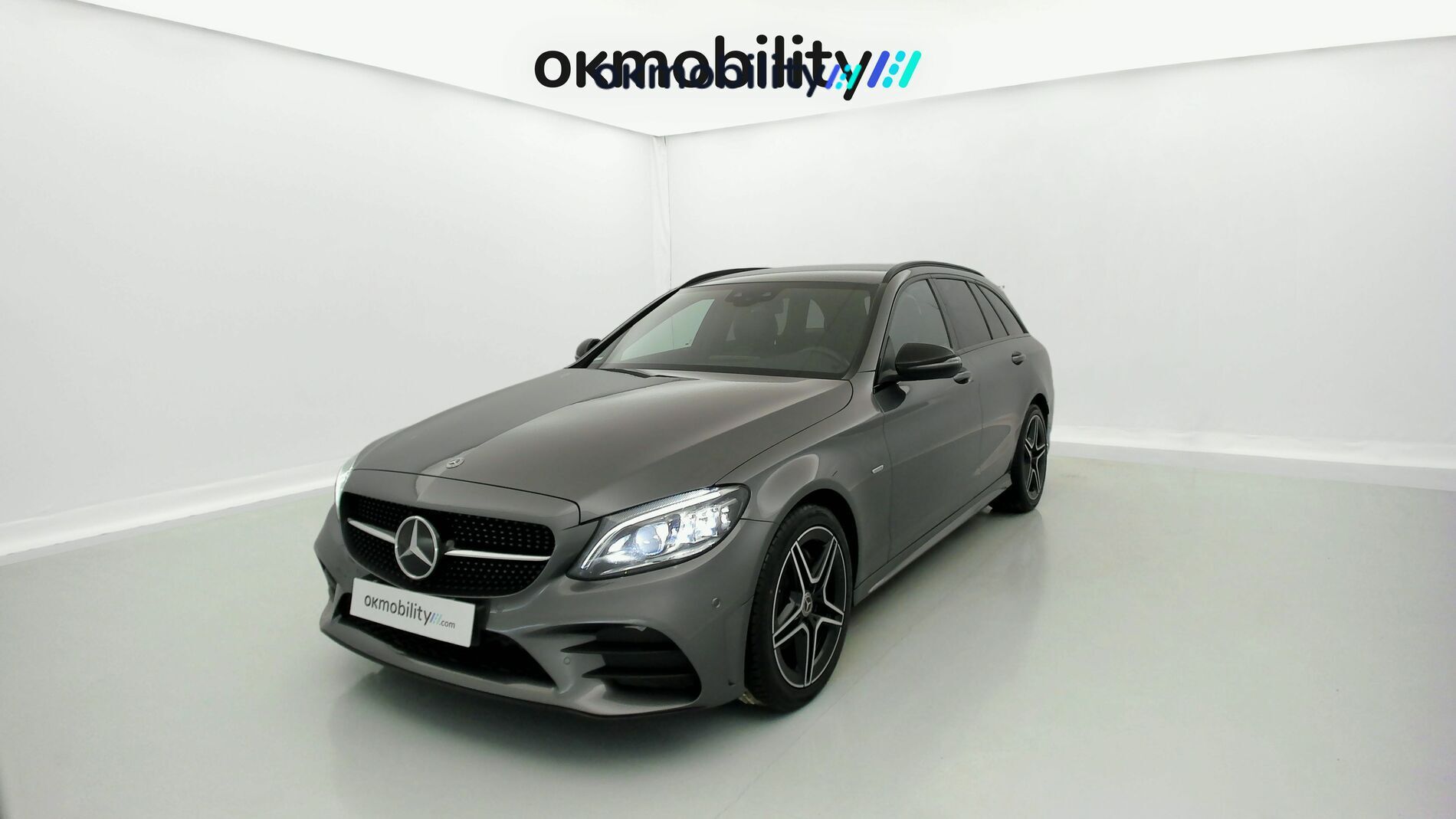 mercedes benz clase c estate amg line 220D 194 DCT 2021 grey metal 1