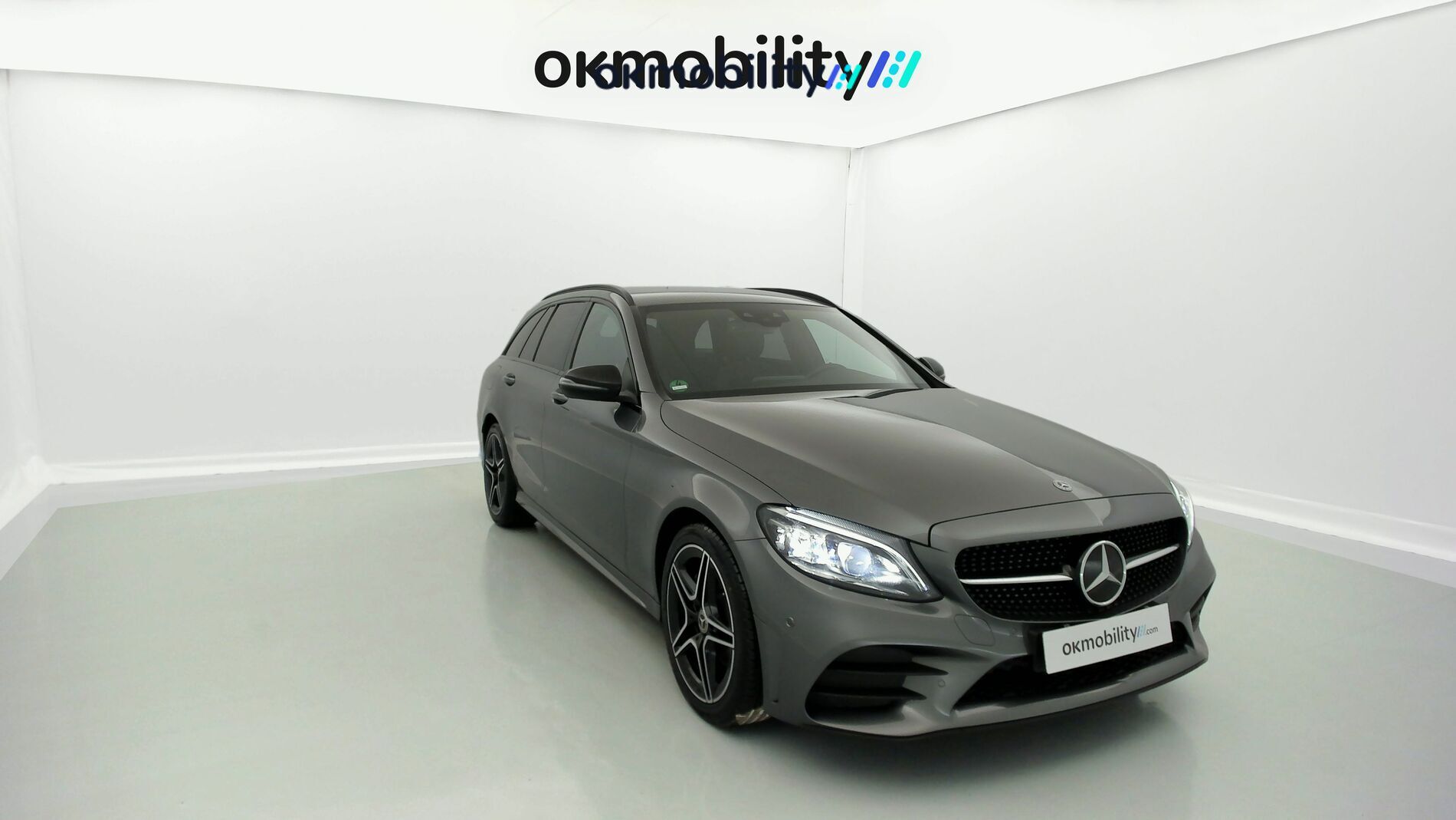 mercedes benz clase c estate amg line 220D 194 DCT 2021 grey metal 3