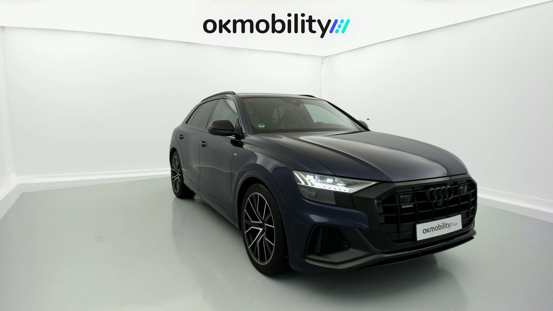 audi q8 s line 55 TFSI 360 TIPTRONIC QUATTRO 2021 navarrablau metallic 3
