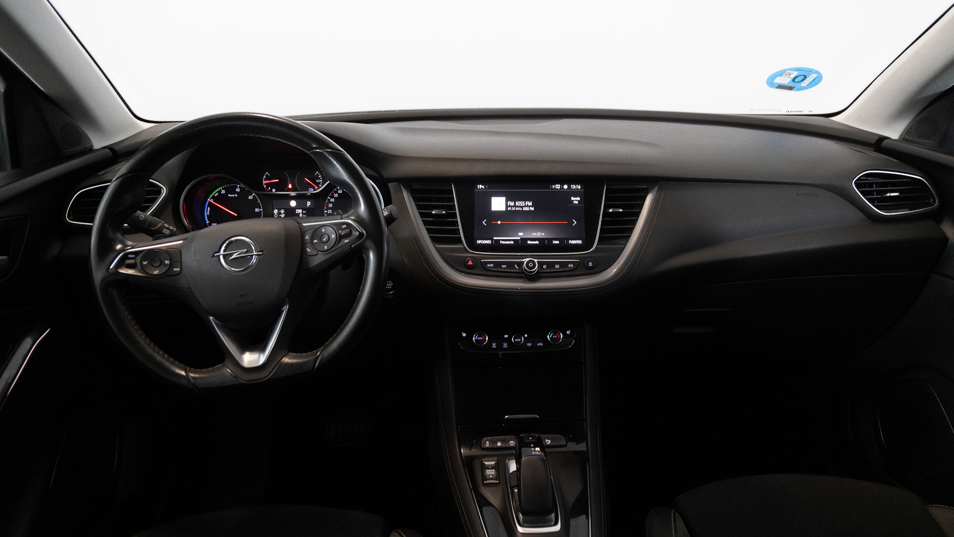 opel grandland x ultimate 1.6 PHEV 300 AT 2021 gris moai / techo negro 15