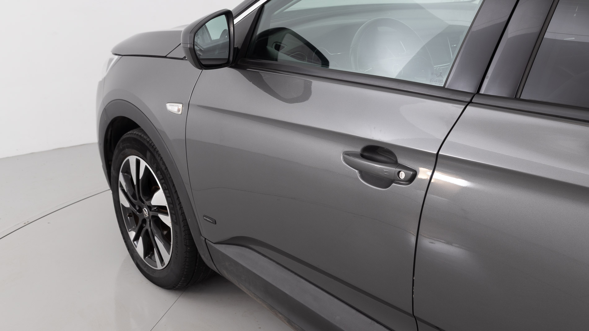 opel grandland x ultimate 1.6 PHEV 300 AT 2021 gris moai / techo negro 22