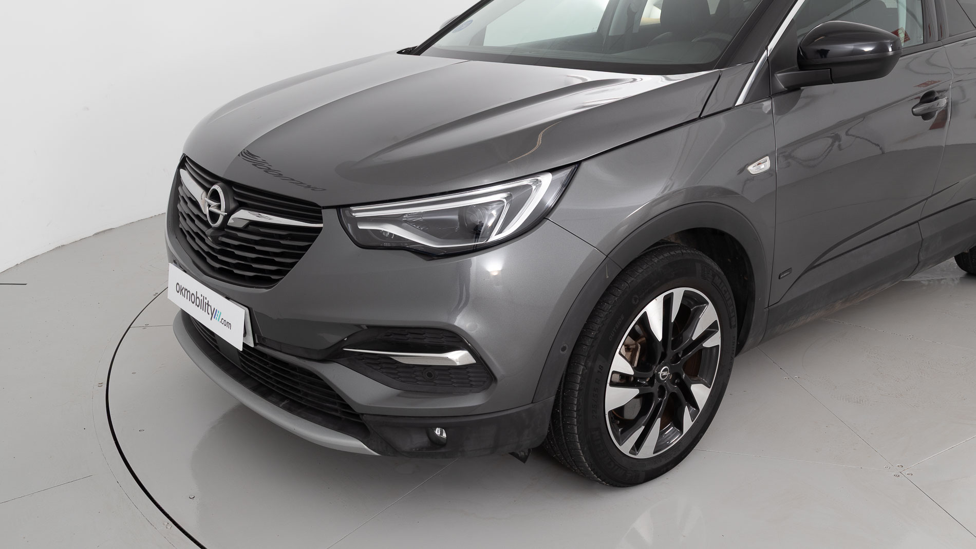 opel grandland x ultimate 1.6 PHEV 300 AT 2021 gris moai / techo negro 27