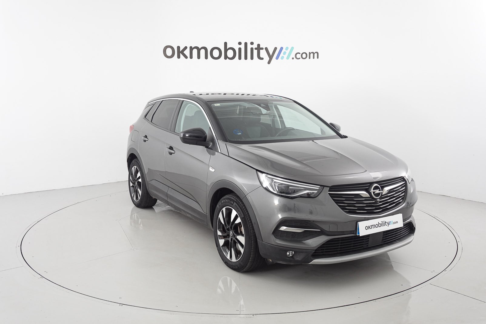 opel grandland x ultimate 1.6 PHEV 300 AT 2021 gris moai / techo negro 3