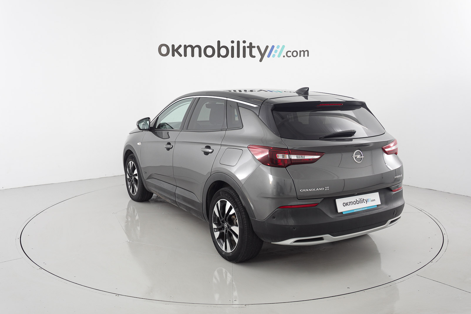 opel grandland x ultimate 1.6 PHEV 300 AT 2021 gris moai / techo negro 10