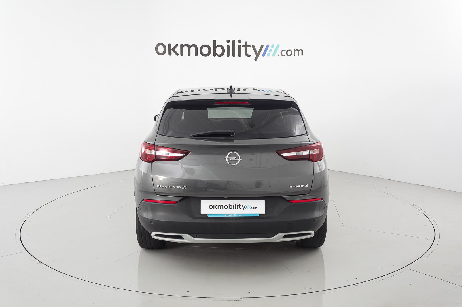 opel grandland x ultimate 1.6 PHEV 300 AT 2021 gris moai / techo negro 11