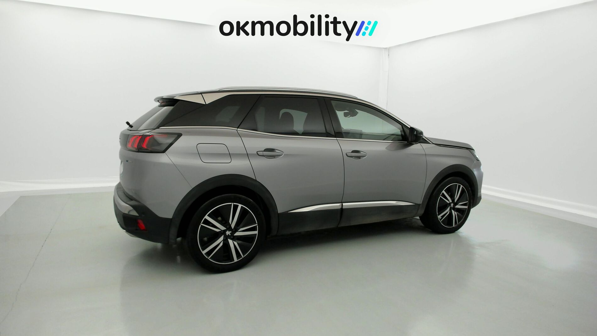 peugeot 3008 gt pack 1.6 HYBRID 300 EAT PHEV 2022 gris artense / negro 11