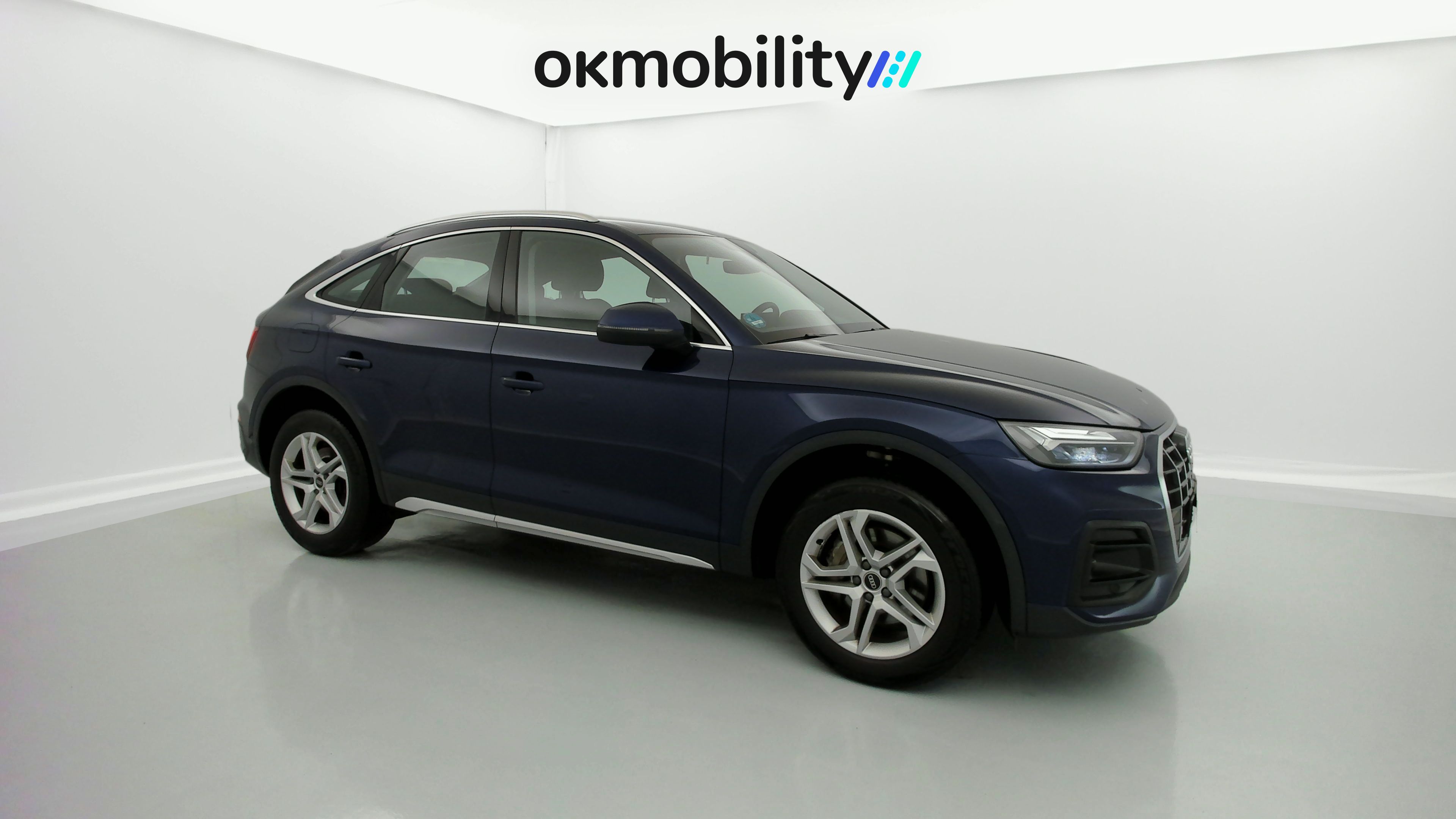audi q5 sportback advanced 40 TDI 204 STRONIC QUATTRO 2022 blau 3