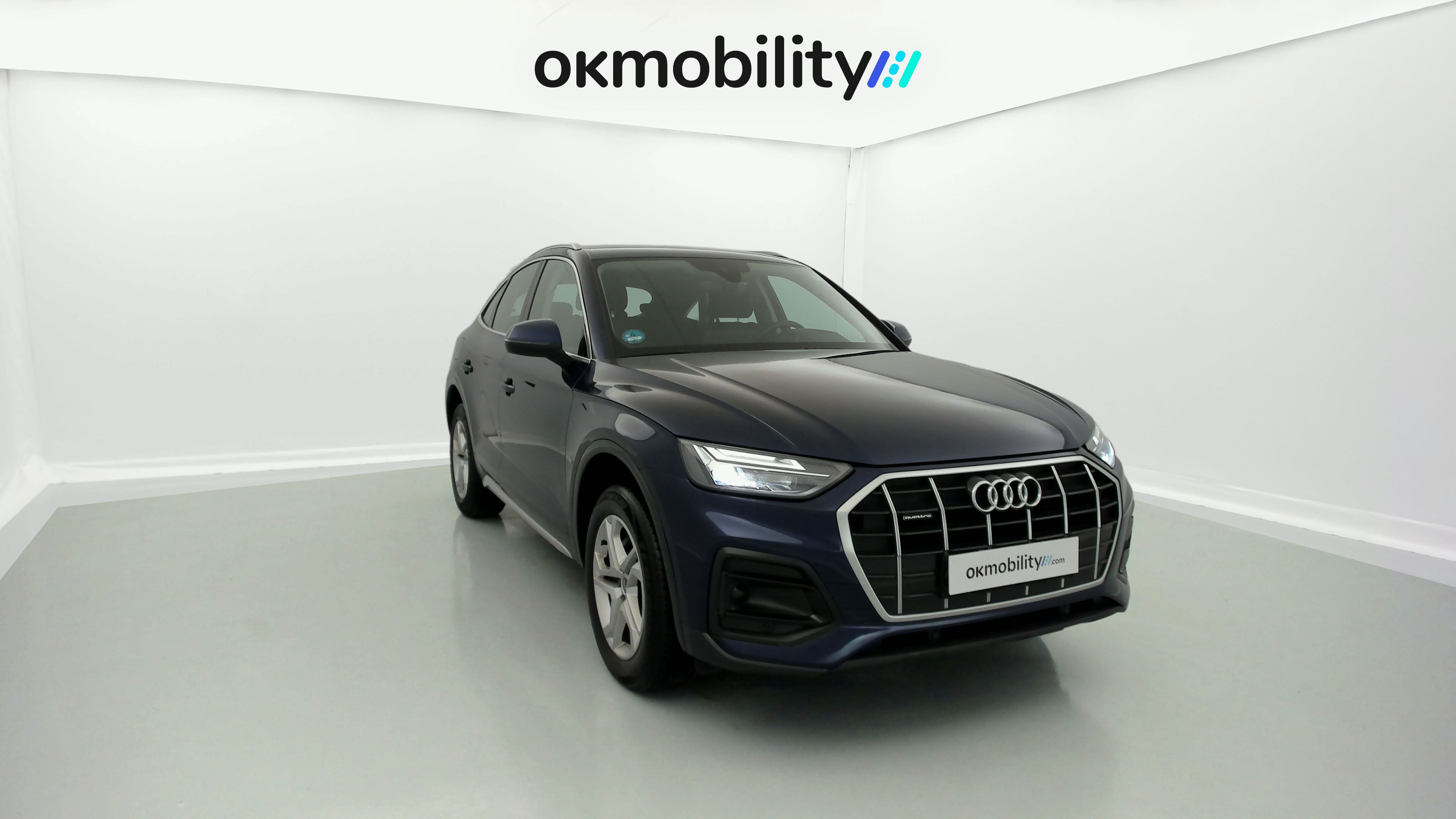 audi q5 sportback advanced 40 TDI 204 STRONIC QUATTRO 2022 blau 4