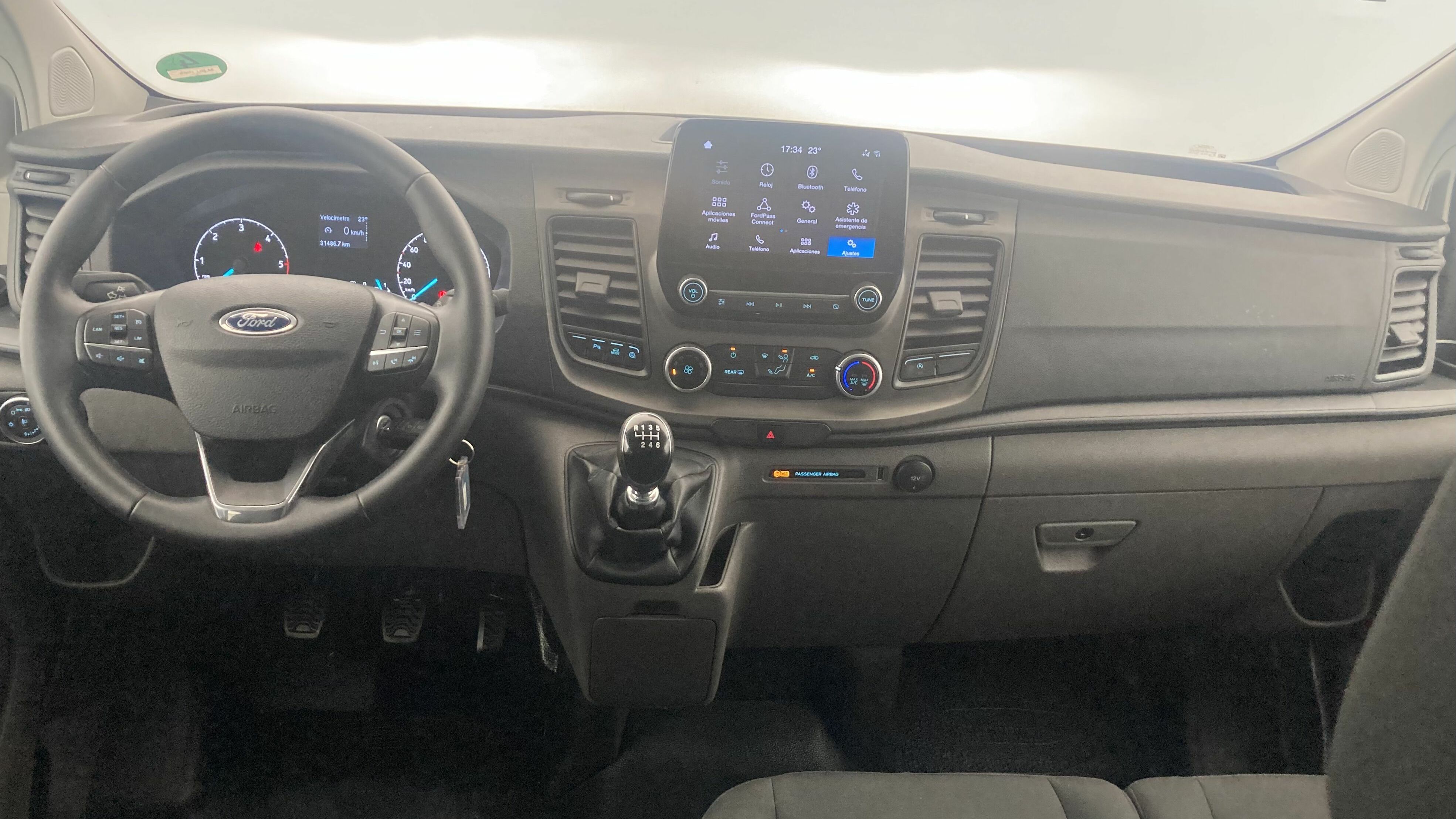 ford transit custom trend l2h1 9pl 2.0 ECOBLUE 130 2023 frozen white 16