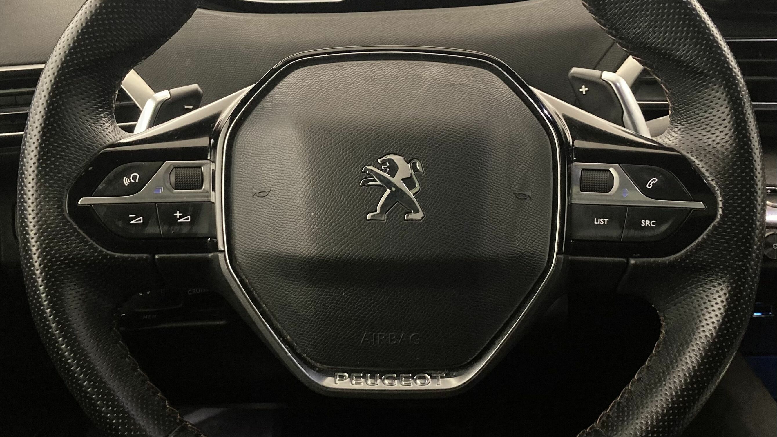 peugeot 3008 gt pack 1.6 HYBRID 300 EAT PHEV 2022 gris artense / negro 16