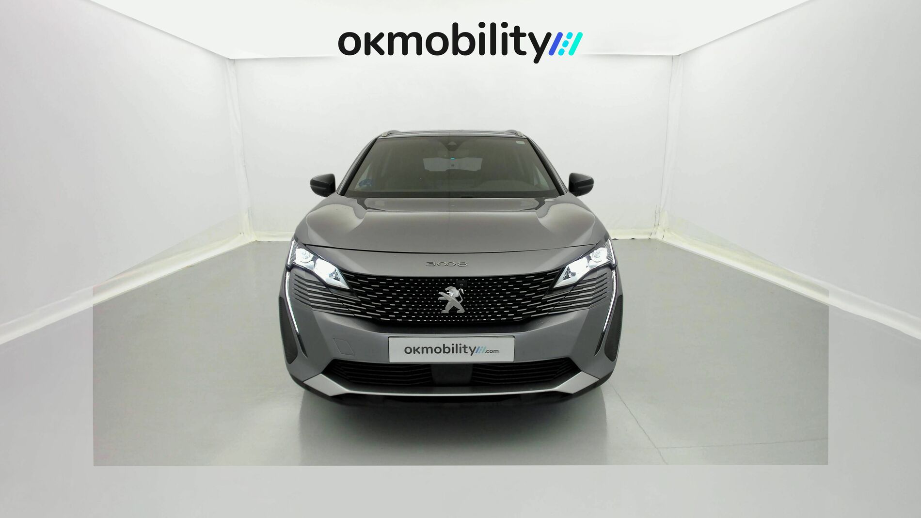 peugeot 3008 gt pack 1.6 HYBRID 300 EAT PHEV 2022 gris artense / negro 3