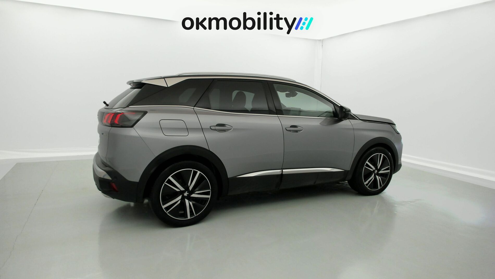 peugeot 3008 gt pack 1.6 HYBRID 300 EAT PHEV 2022 gris artense / negro 11