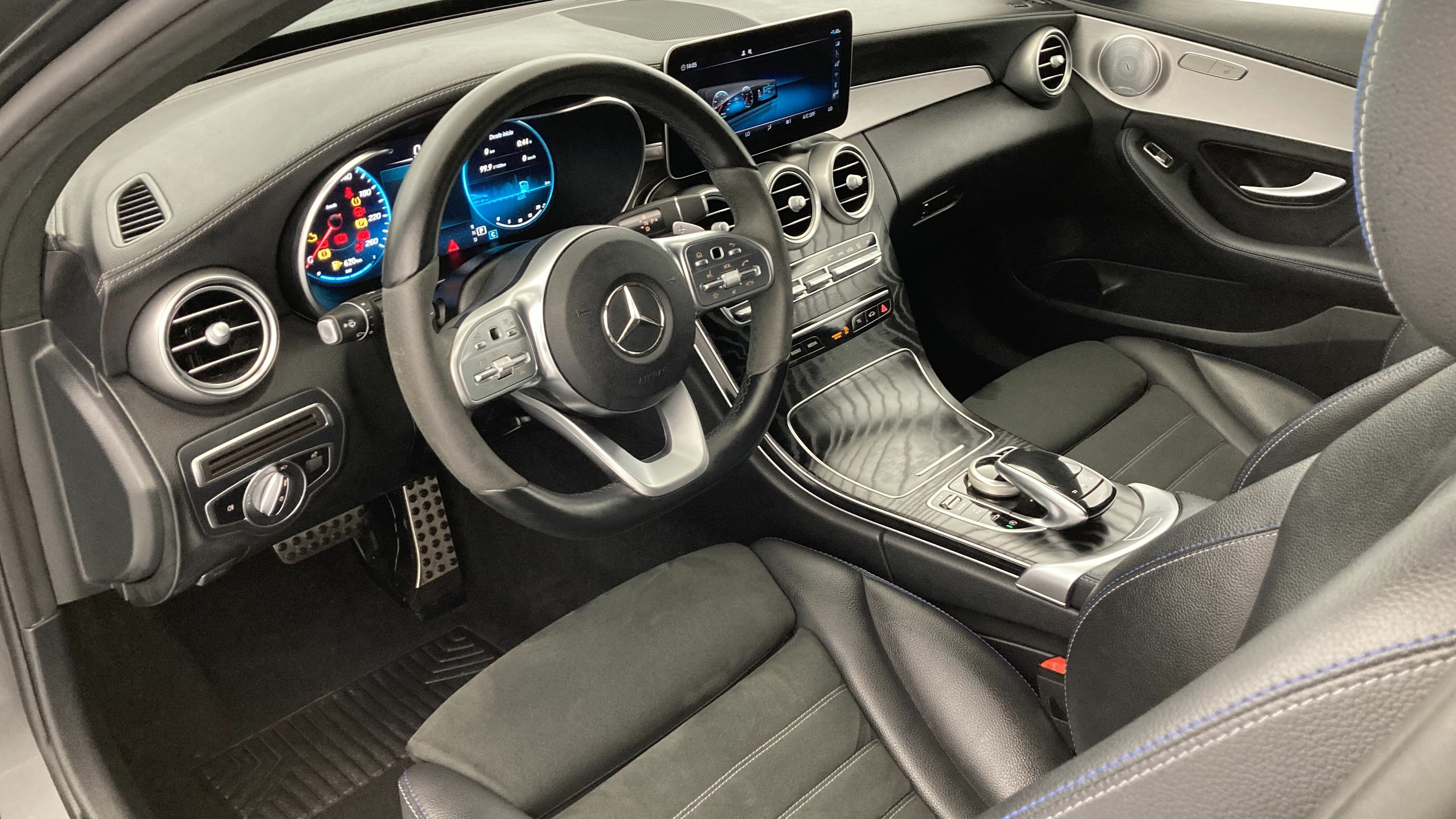 mercedes benz clase c estate amg line 220D 194 DCT 2021 black 15