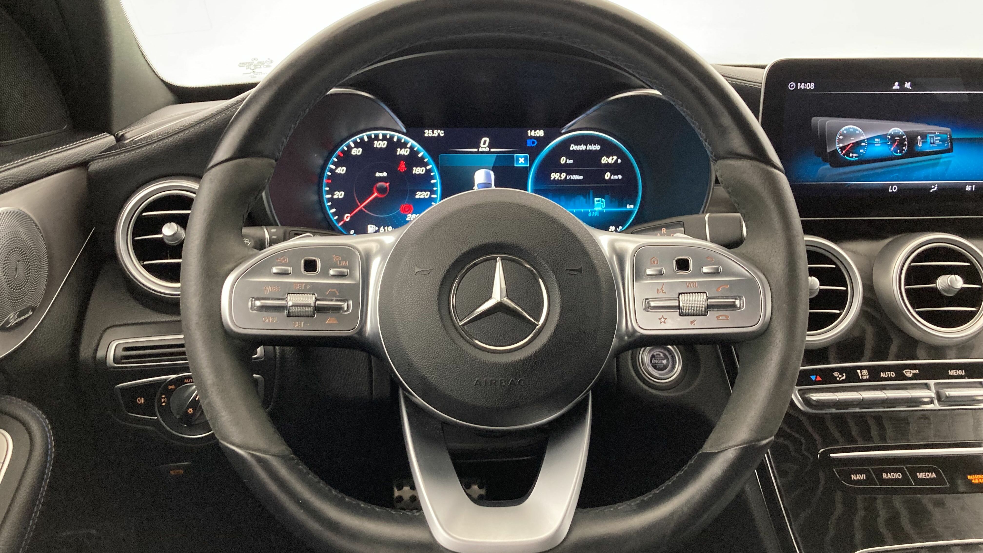 mercedes benz clase c estate amg line 220D 194 DCT 2021 black 16