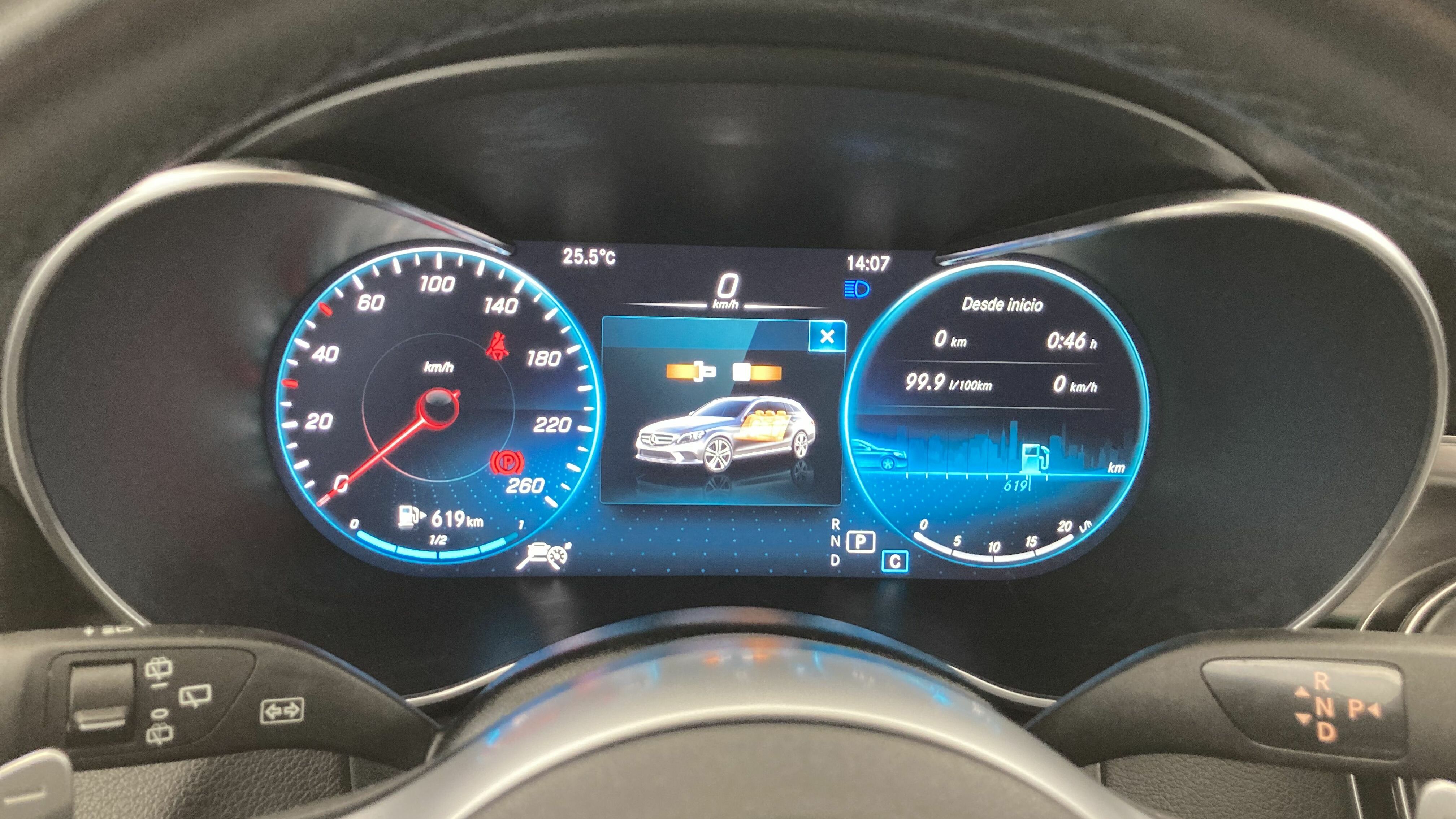 mercedes benz clase c estate amg line 220D 194 DCT 2021 black 17