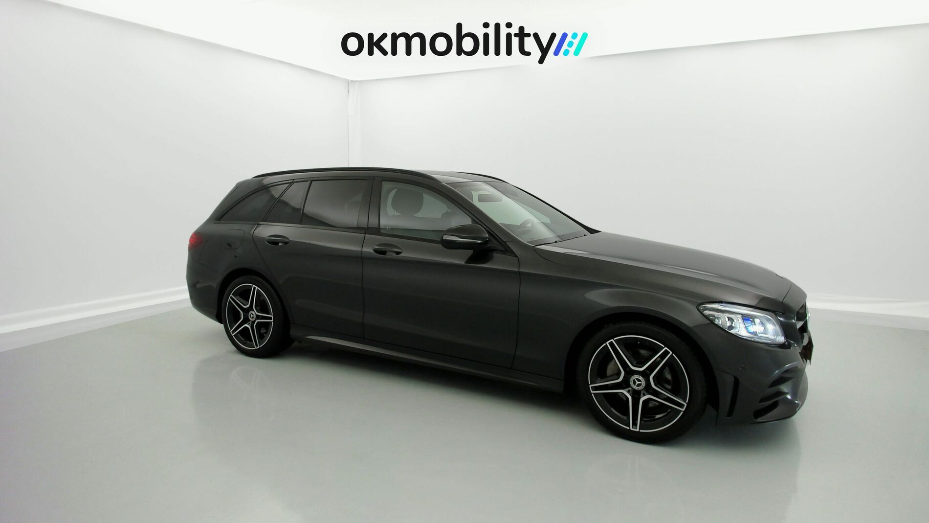 mercedes benz clase c estate amg line 220D 194 DCT 2021 black 2