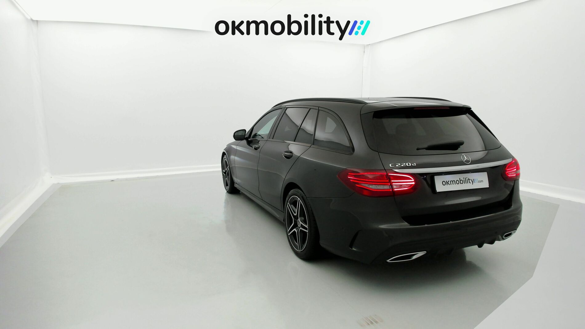 mercedes benz clase c estate amg line 220D 194 DCT 2021 black 9